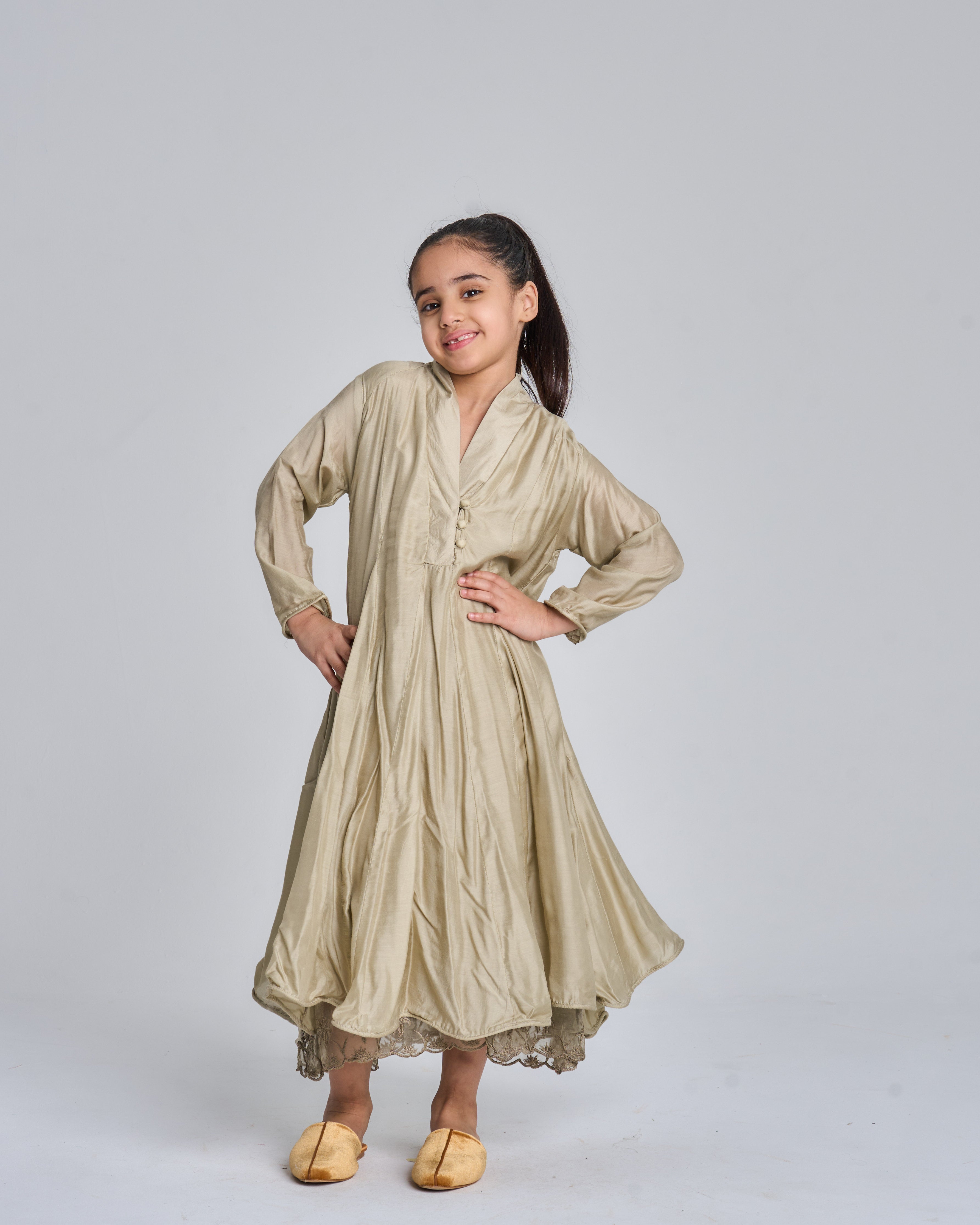 Kids 3 Curly hem SAFARI SAHARA