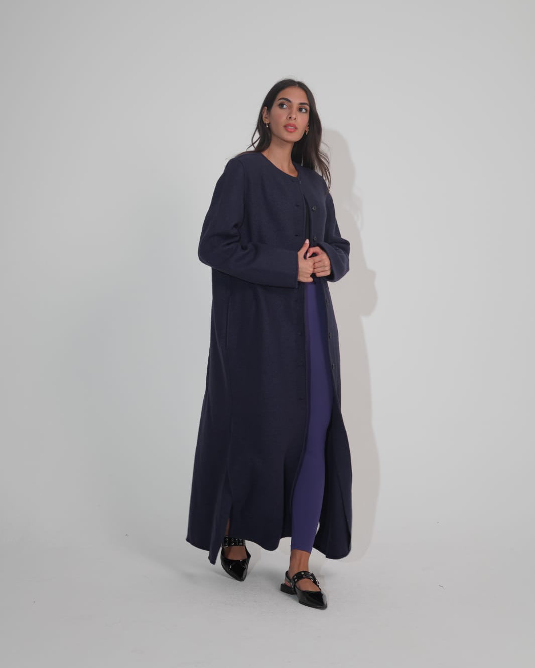 Full Button Long Jacket