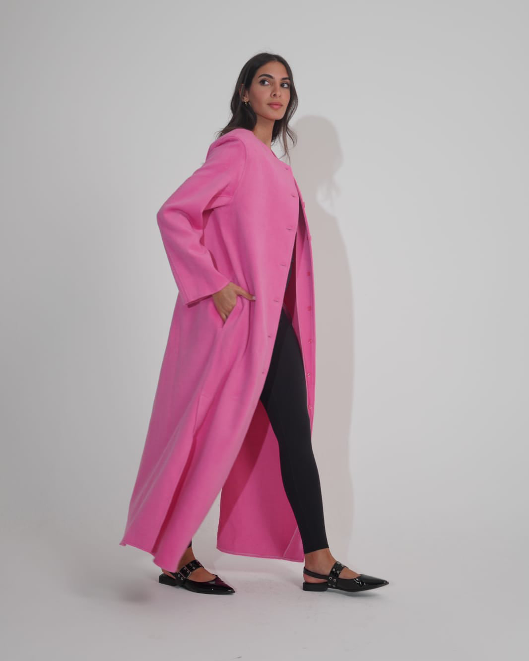 Full Button Long Jacket