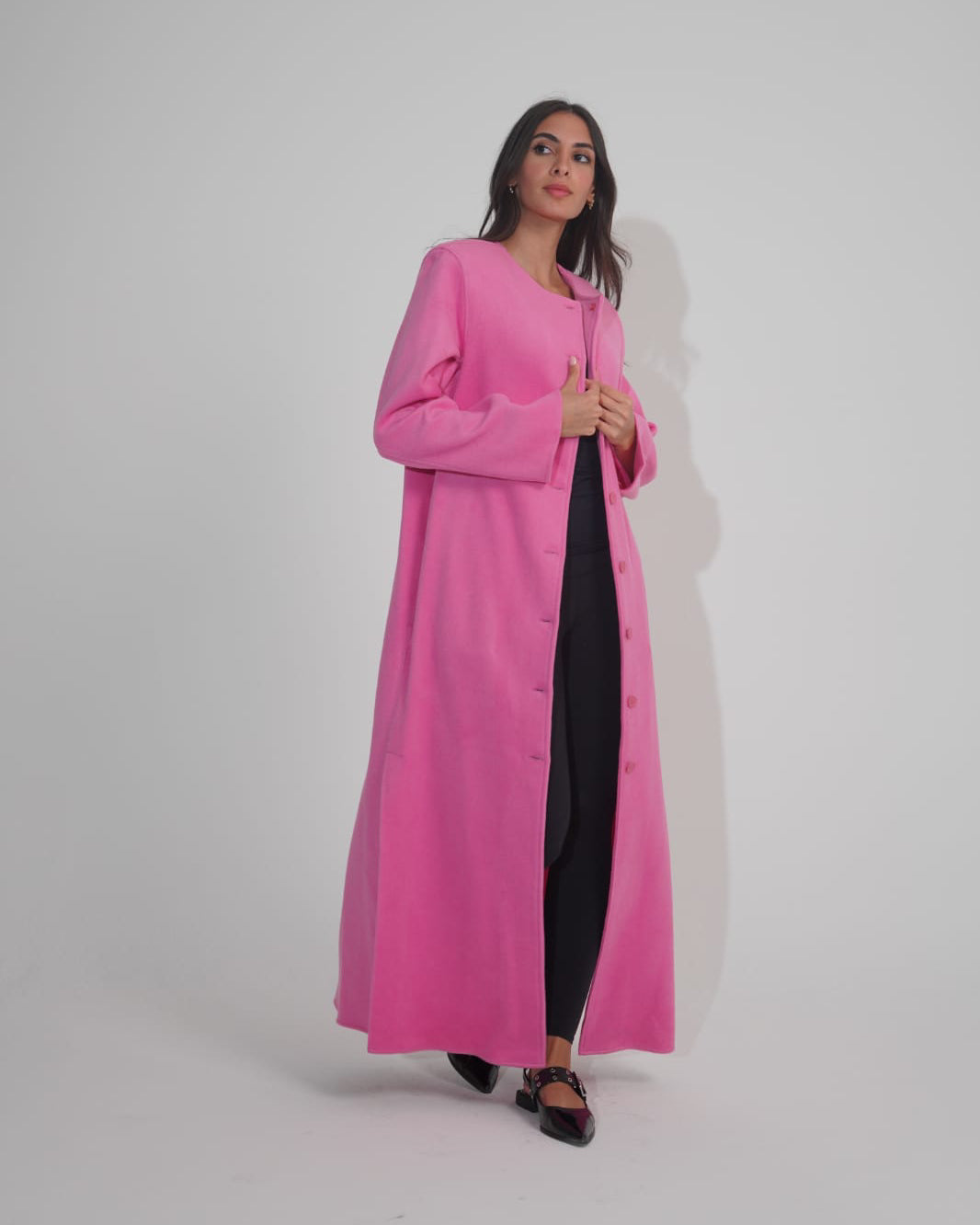 Full Button Long Jacket