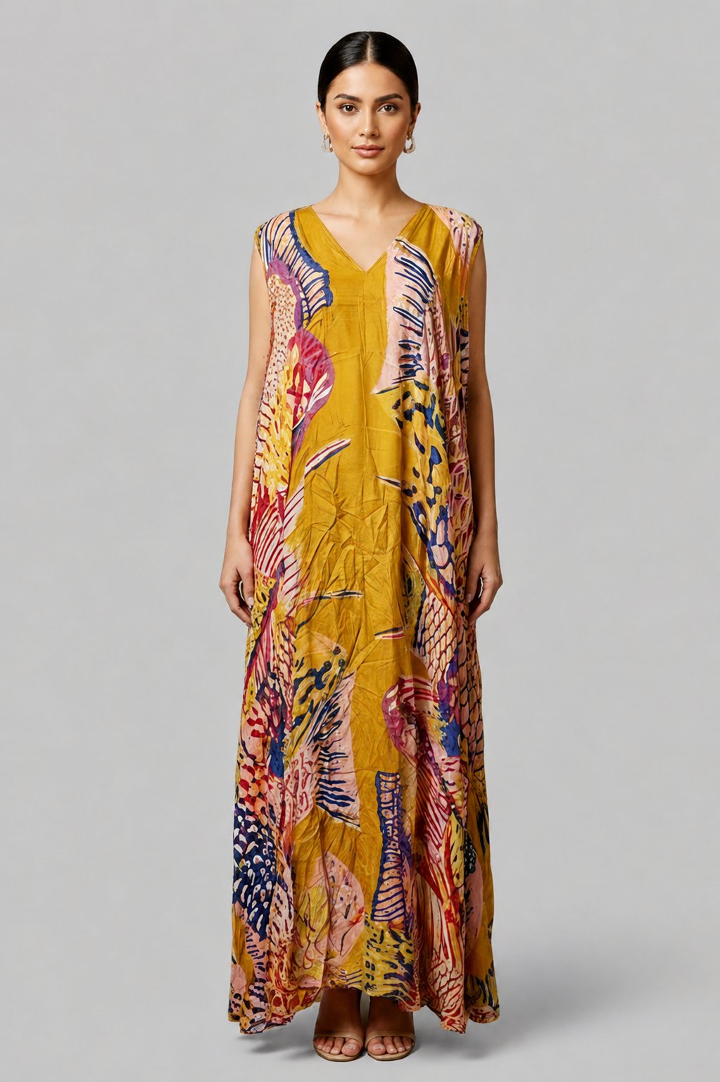 2 Vneck Sleeveless 16A SAHARA