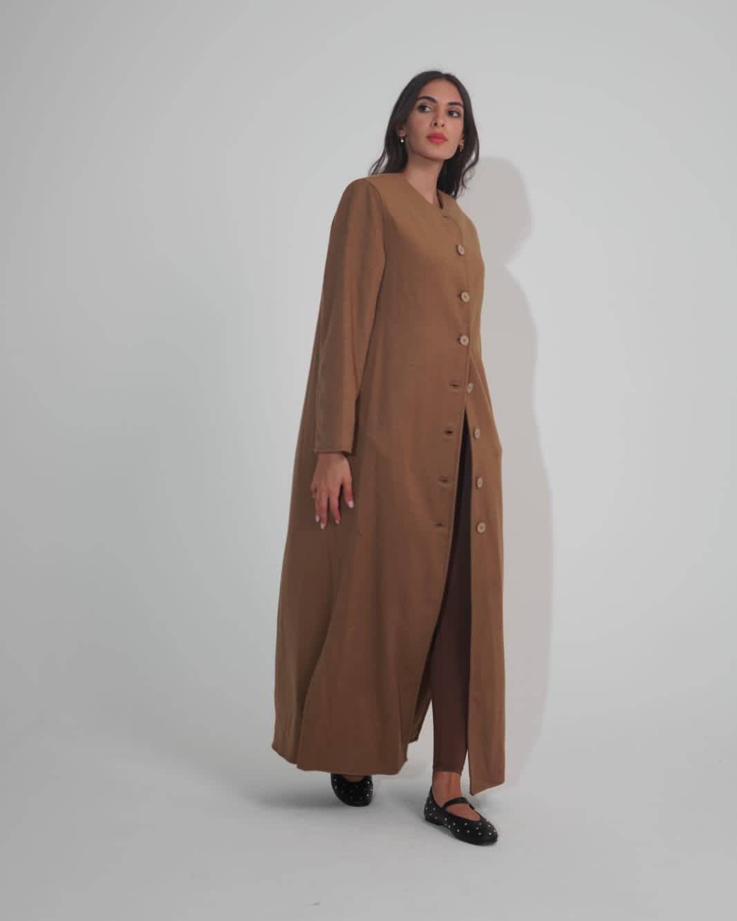 Full Button Long Jacket