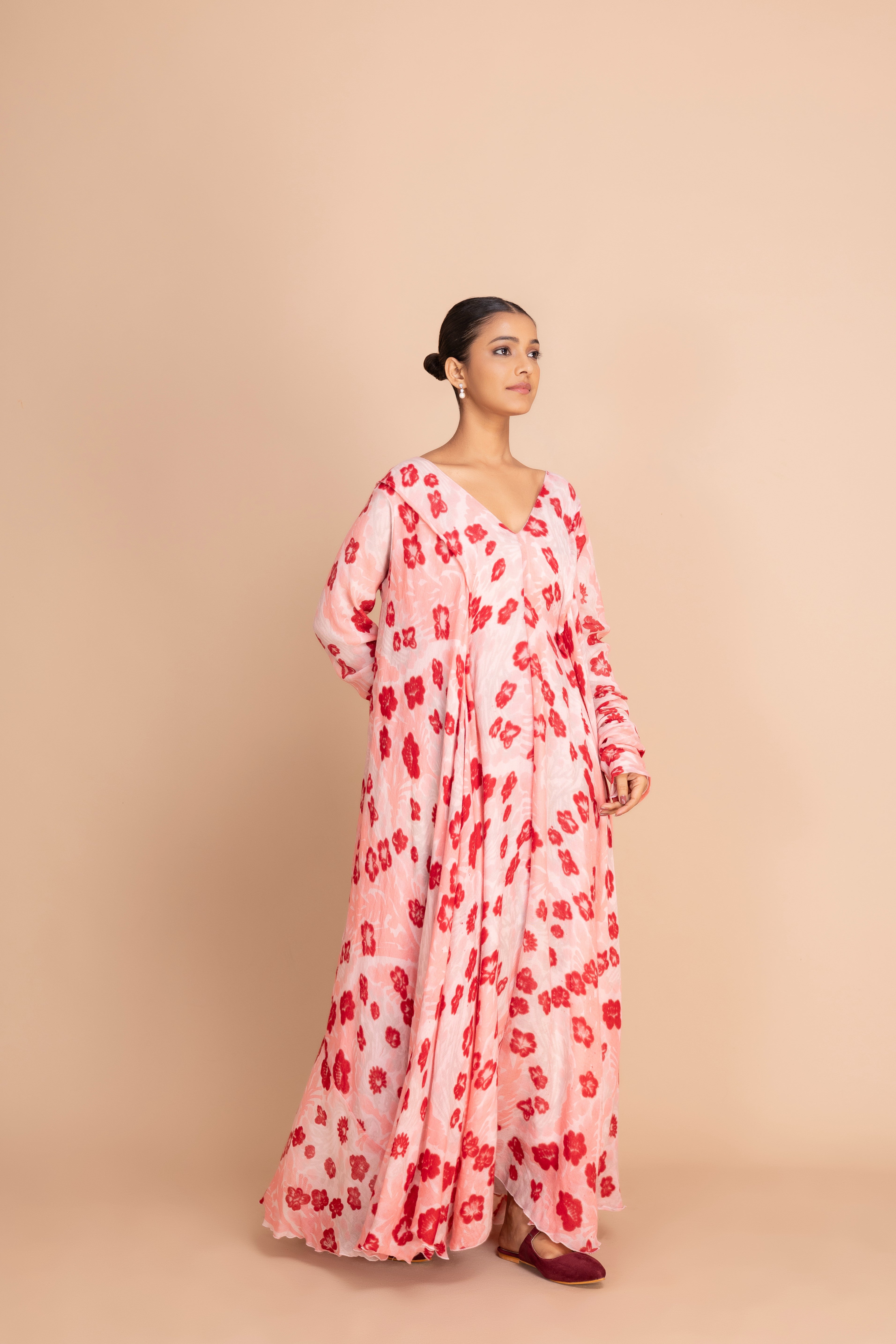 WOOL 1 VNECK 2B PERSIAN