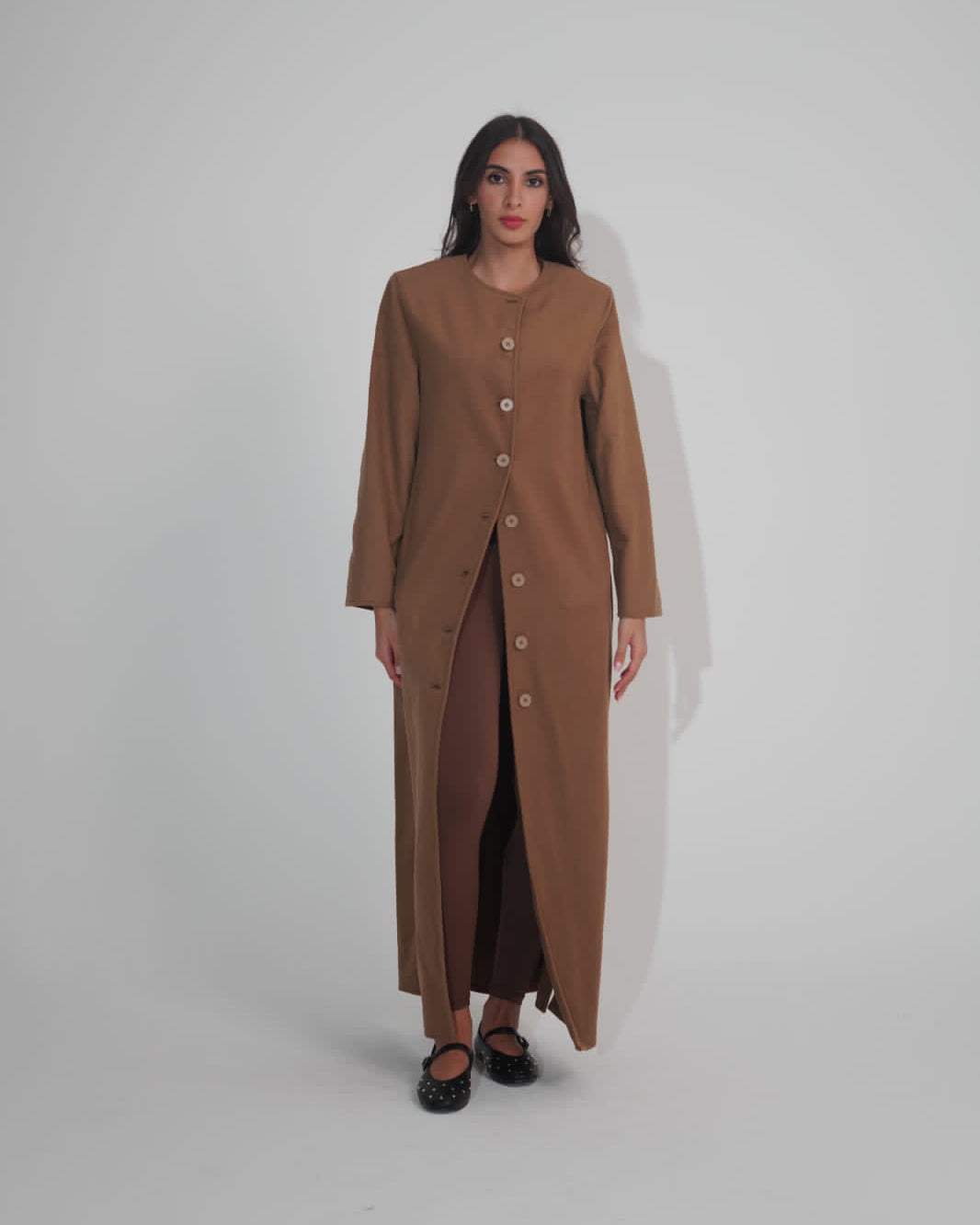Full Button Long Jacket