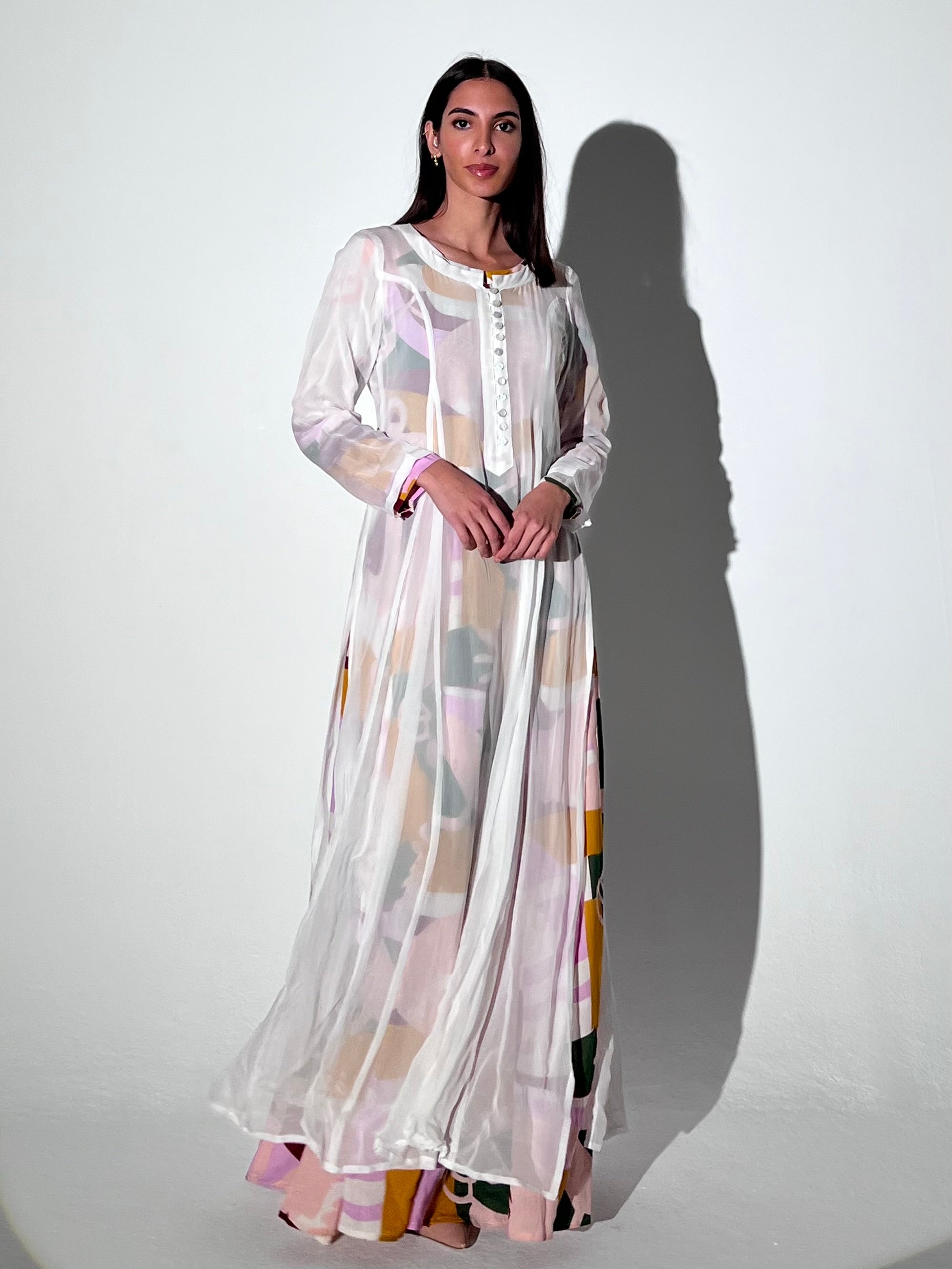 14 Double Button Dress 17B SAHARA