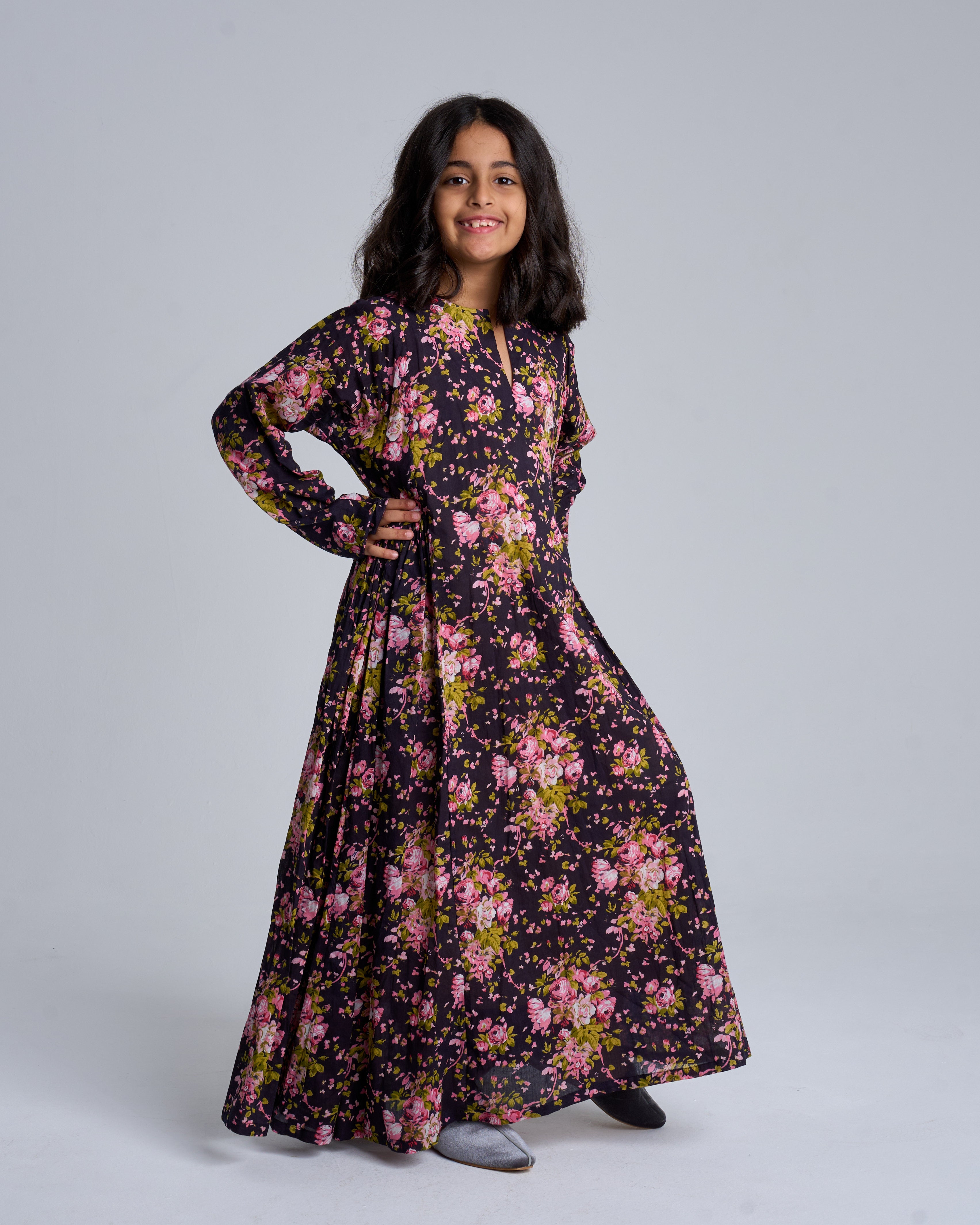 Kids 7-side pleats 21B