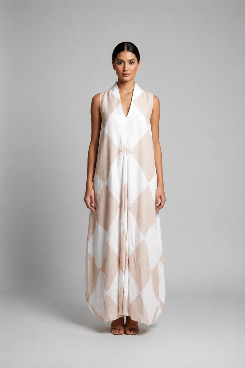 5 Silk Middle Cut Sleeveless 2C