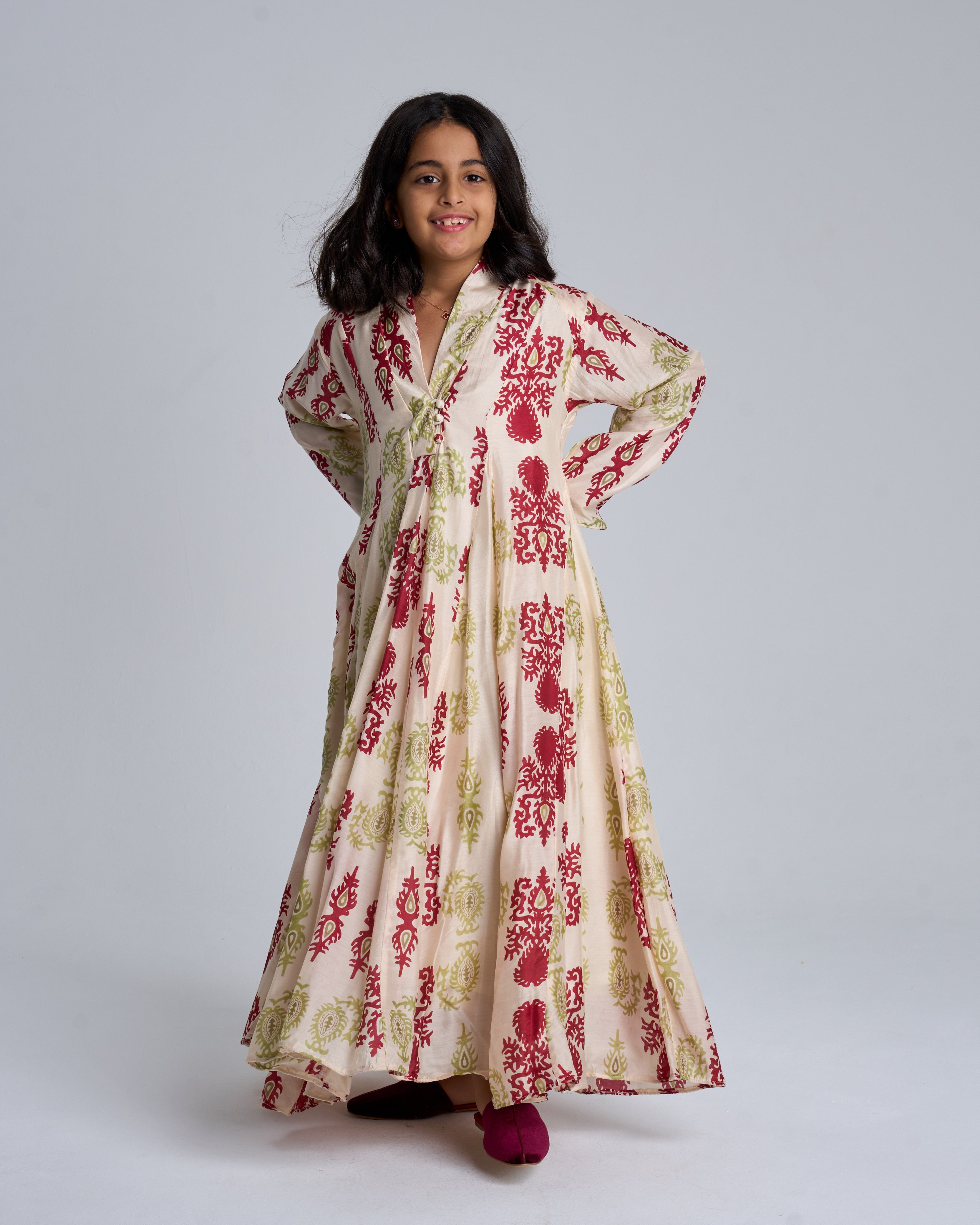 Kids 3-Curly hem LONG SLEEVES 17B