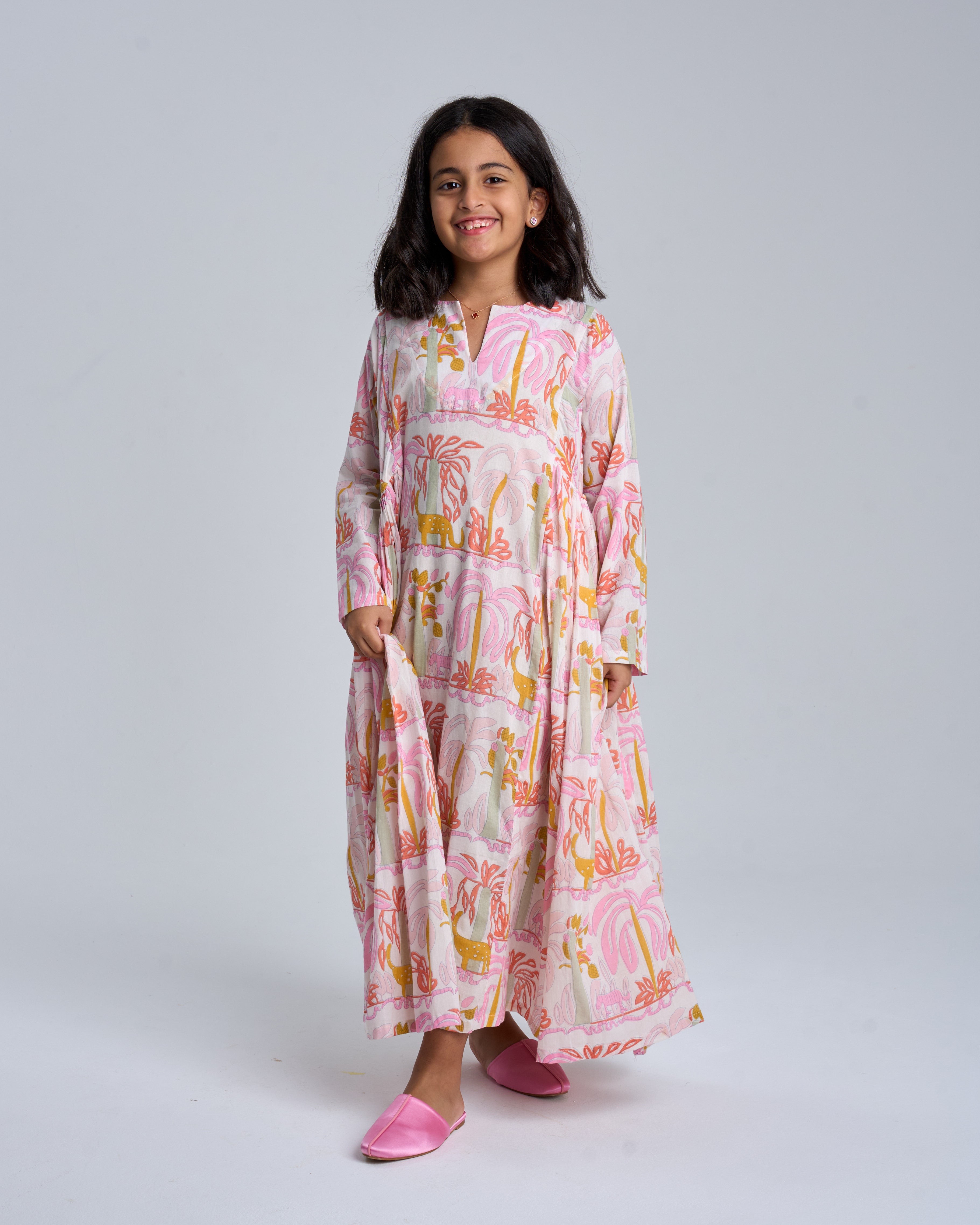 Kids 7-side pleats 8C