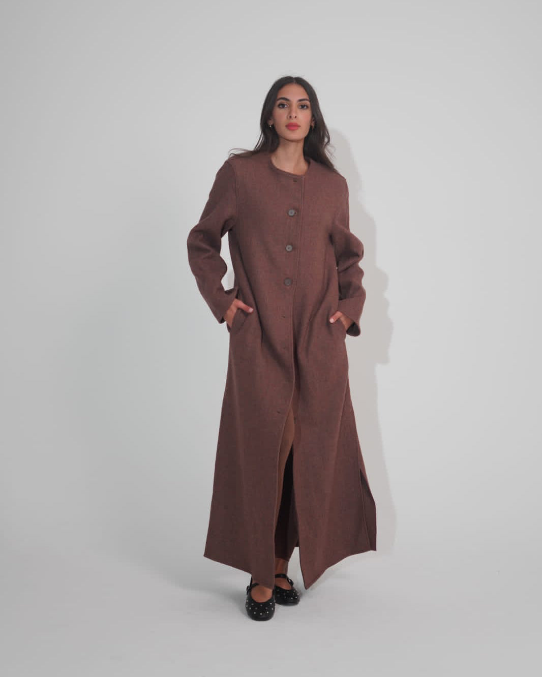 Full Button Long Jacket