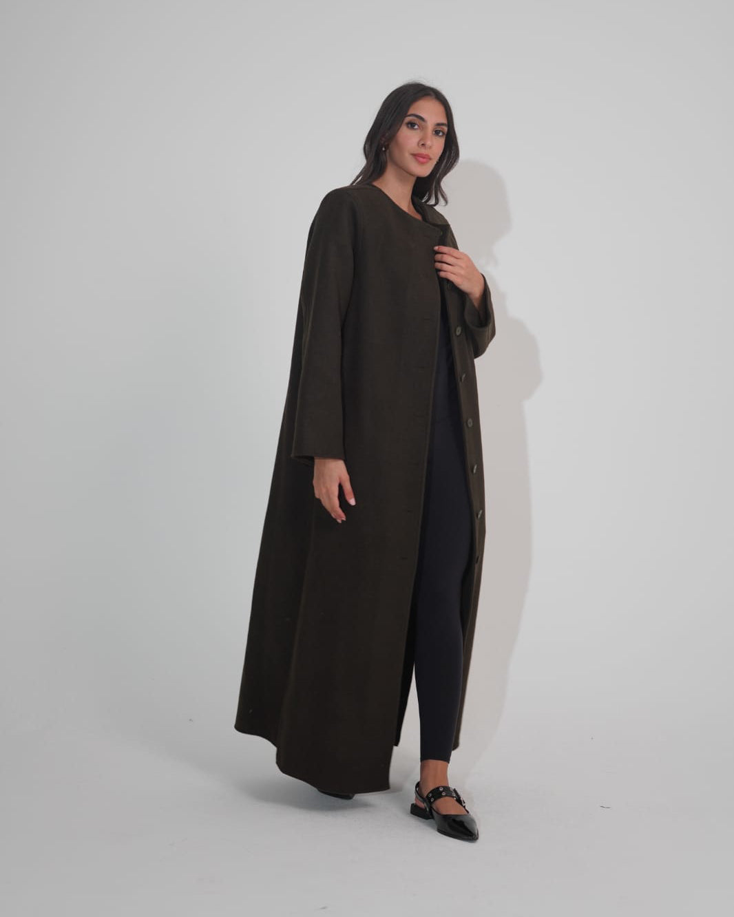 Full Button Long Jacket