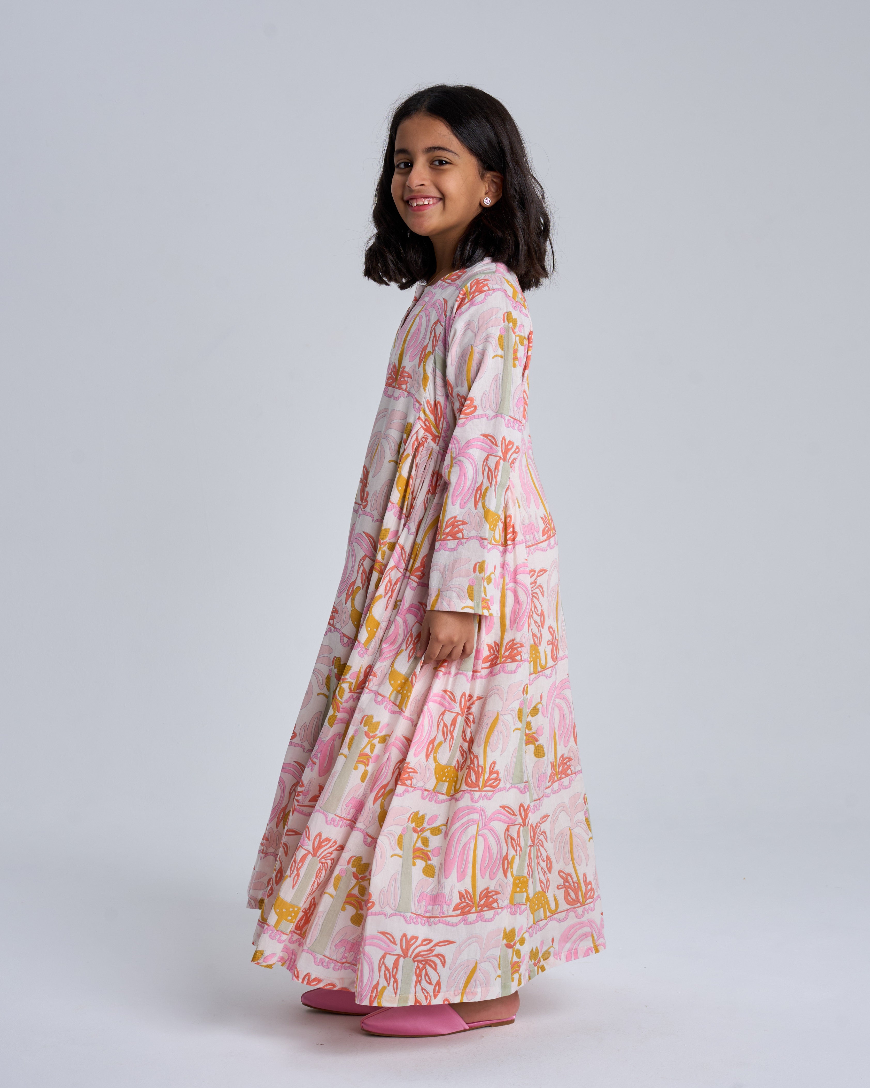 Kids 7-side pleats 8C