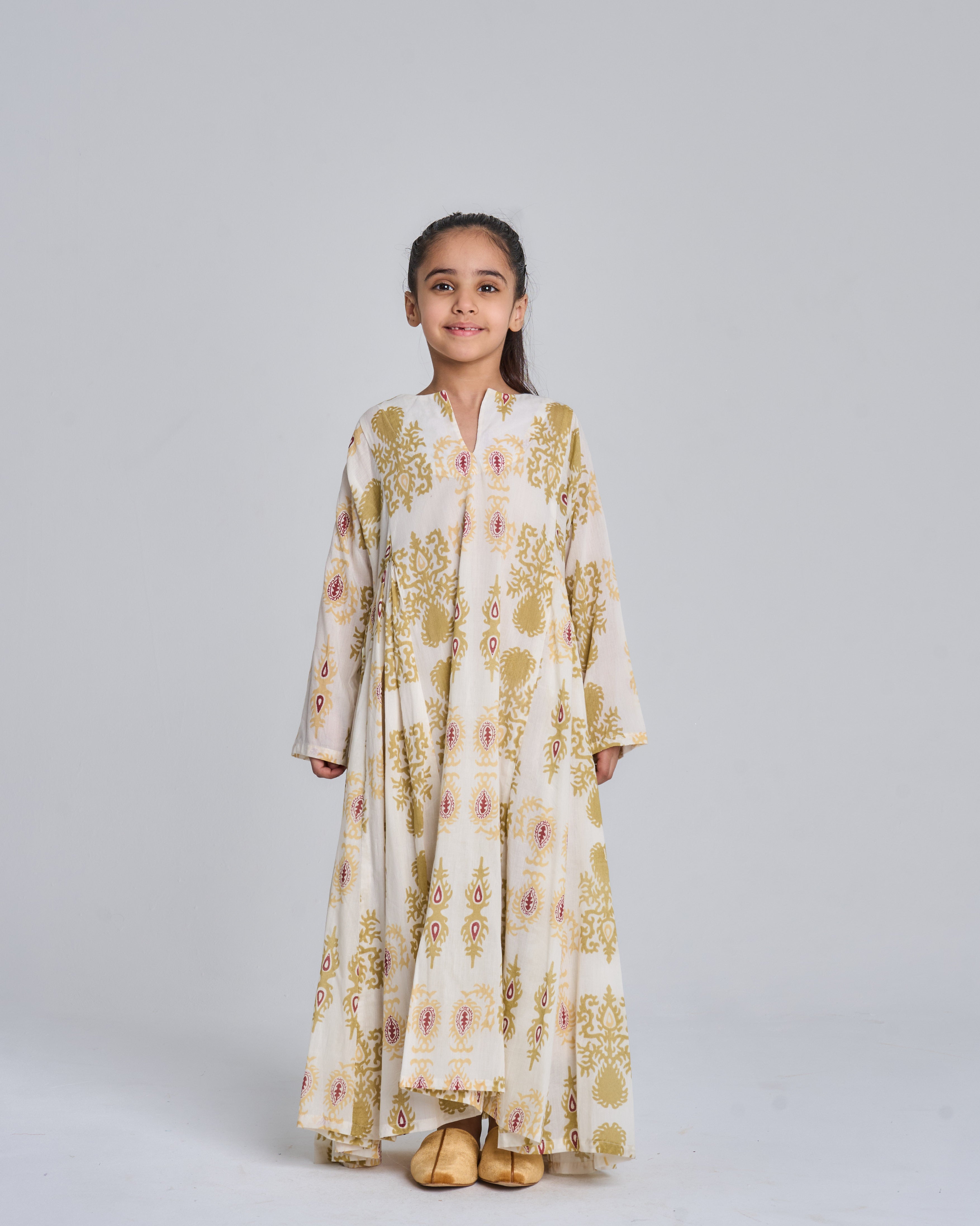 Kids 7-side pleats 17C