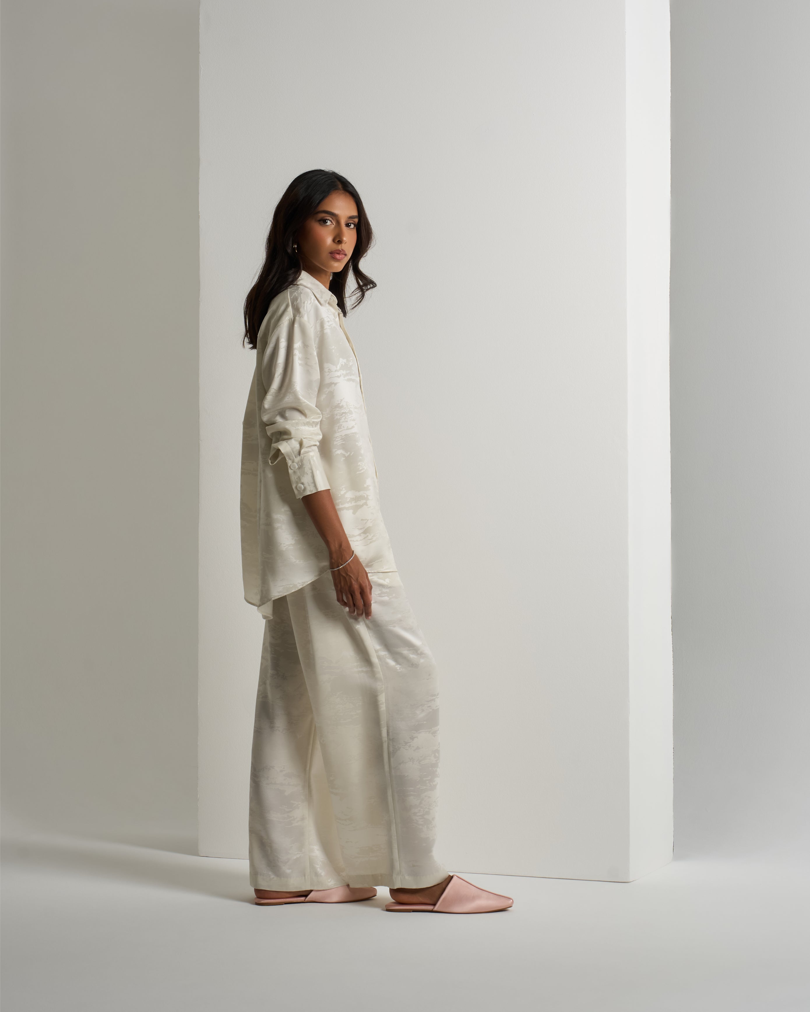 JACQUARD SHIRT AND PANTS