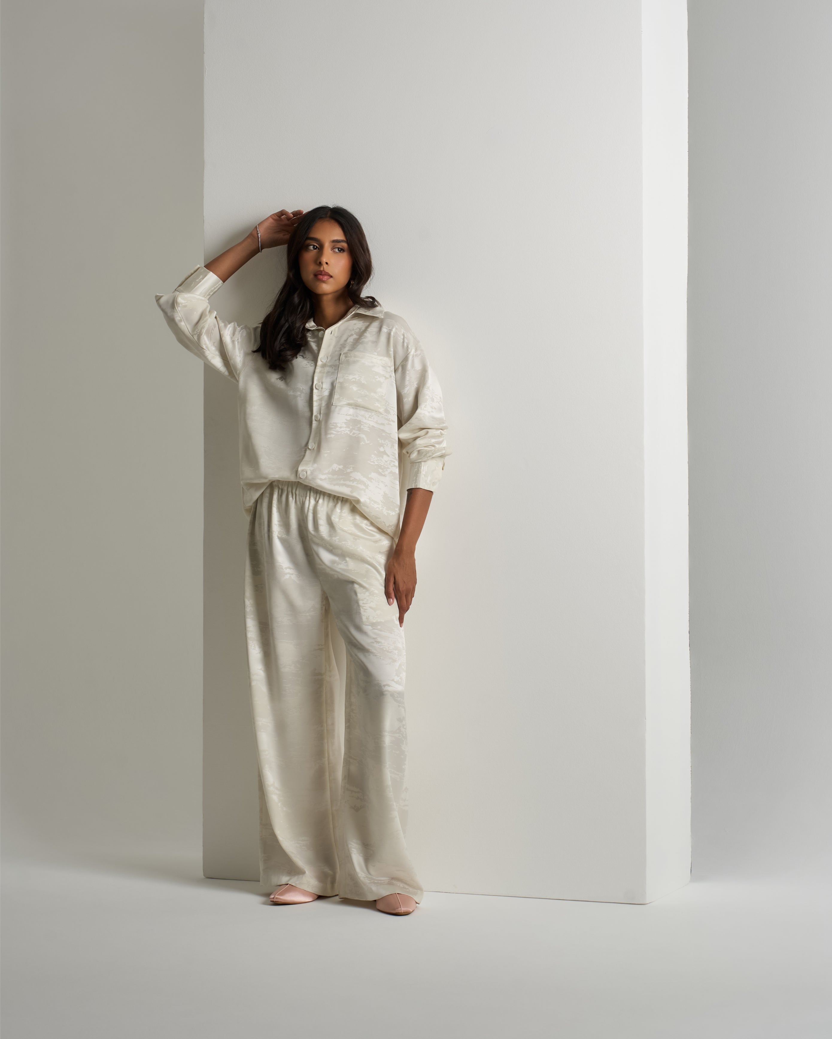 JACQUARD SHIRT AND PANTS