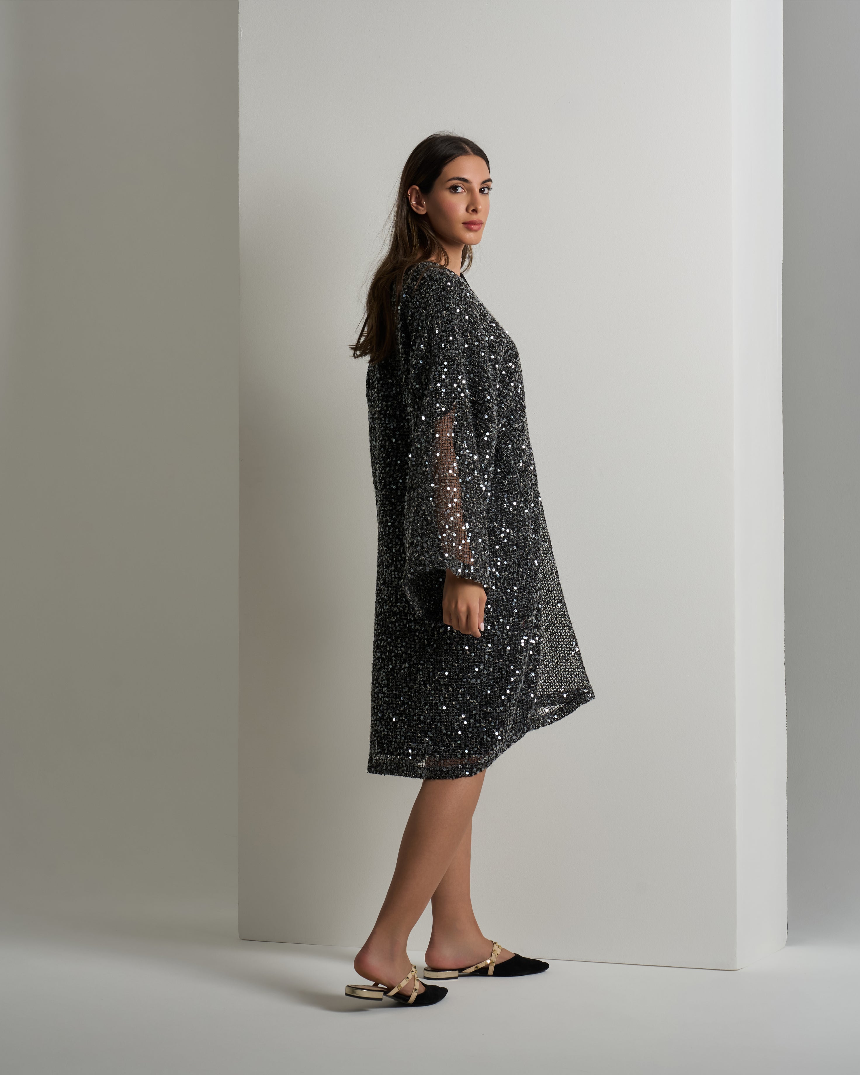 GLITTER DRESS