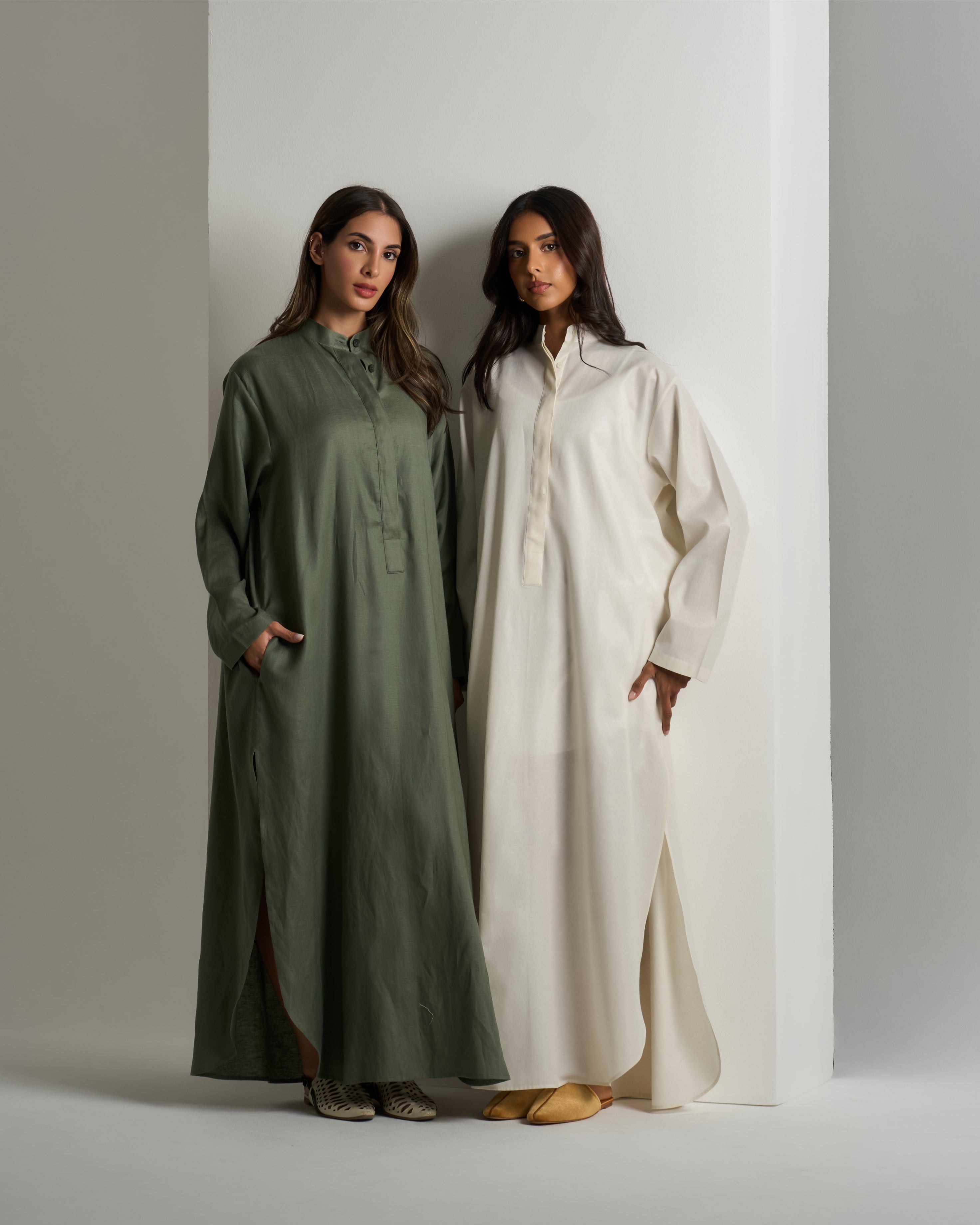 LONG OVERSIZED SHIRT DRESS