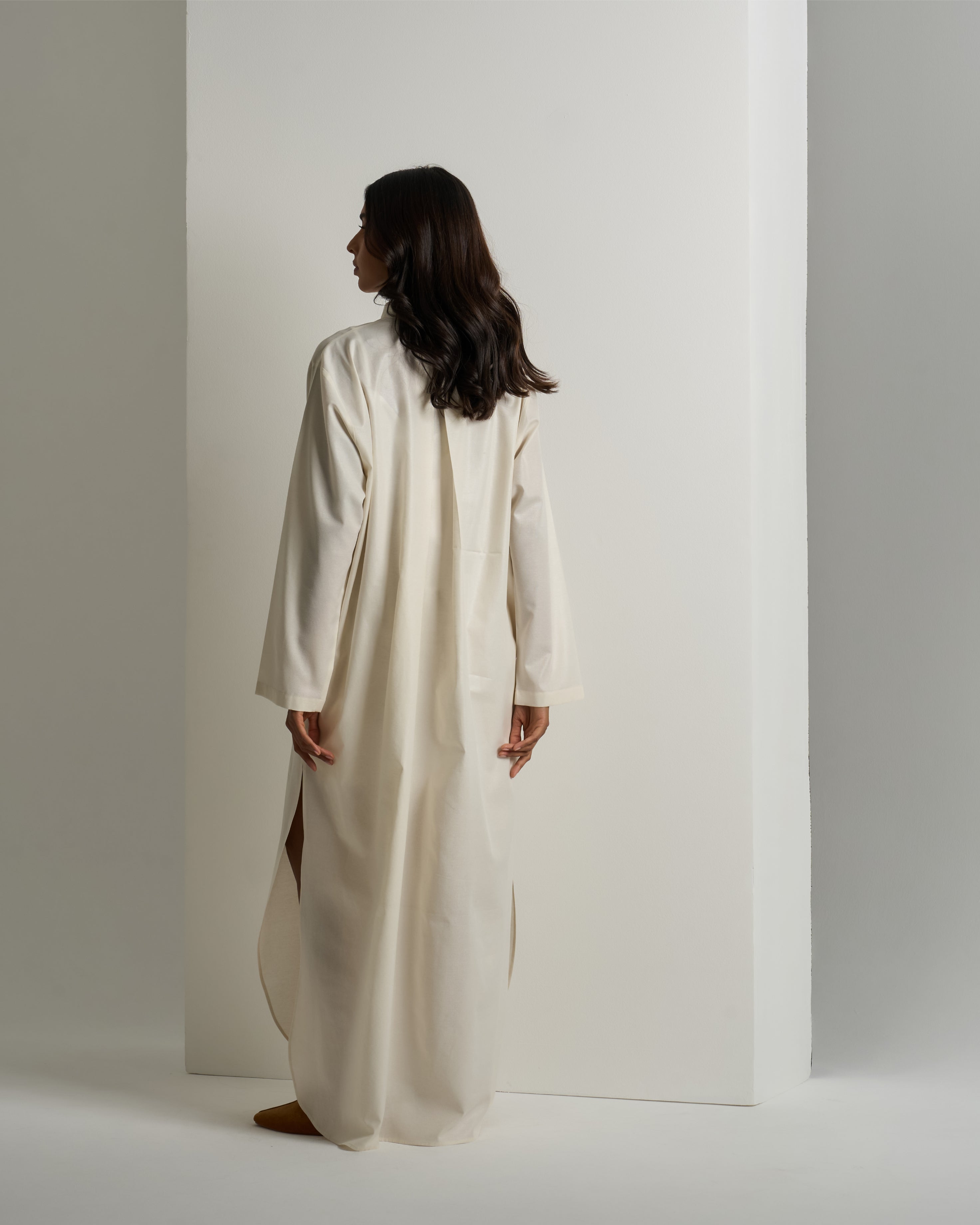 LONG OVERSIZED SHIRT DRESS