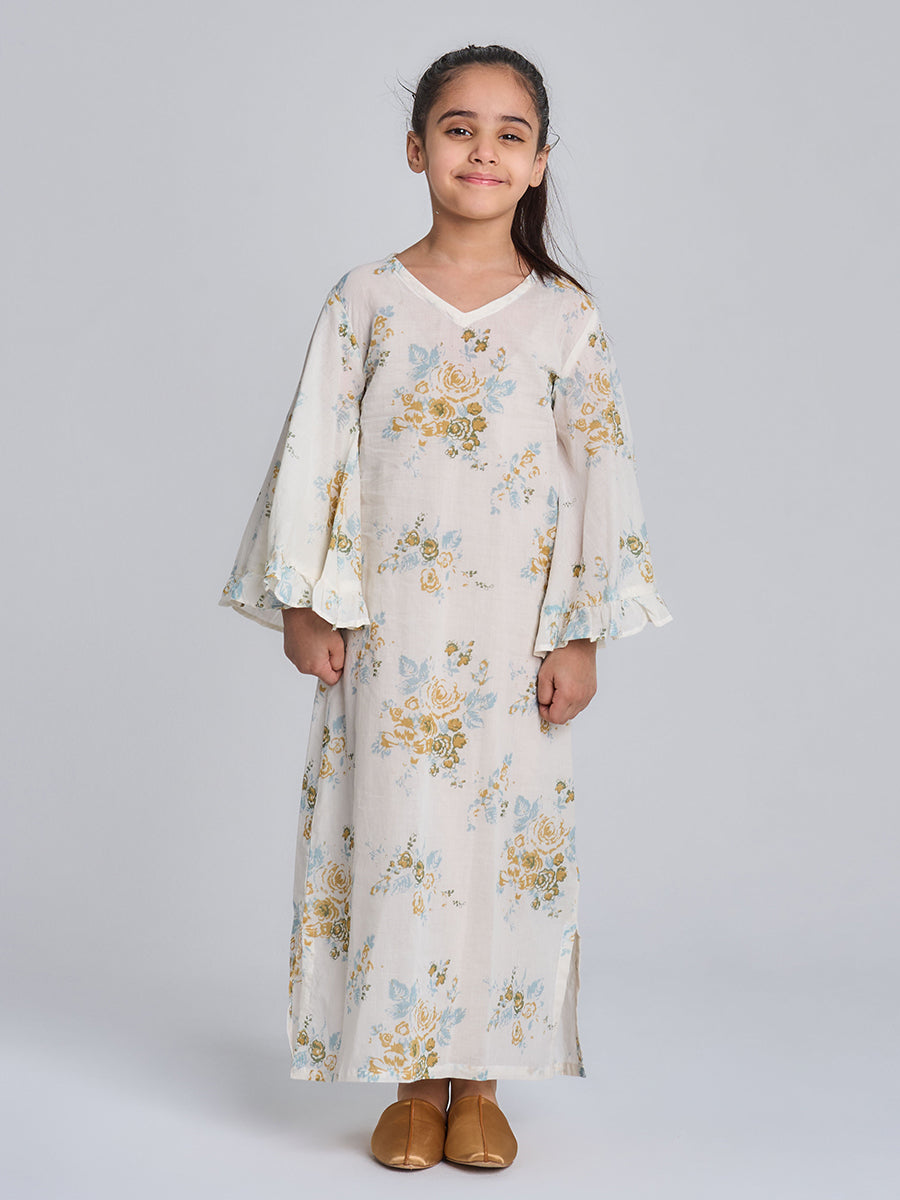 Kids 5 Wide Ruffles 12B SAHARA