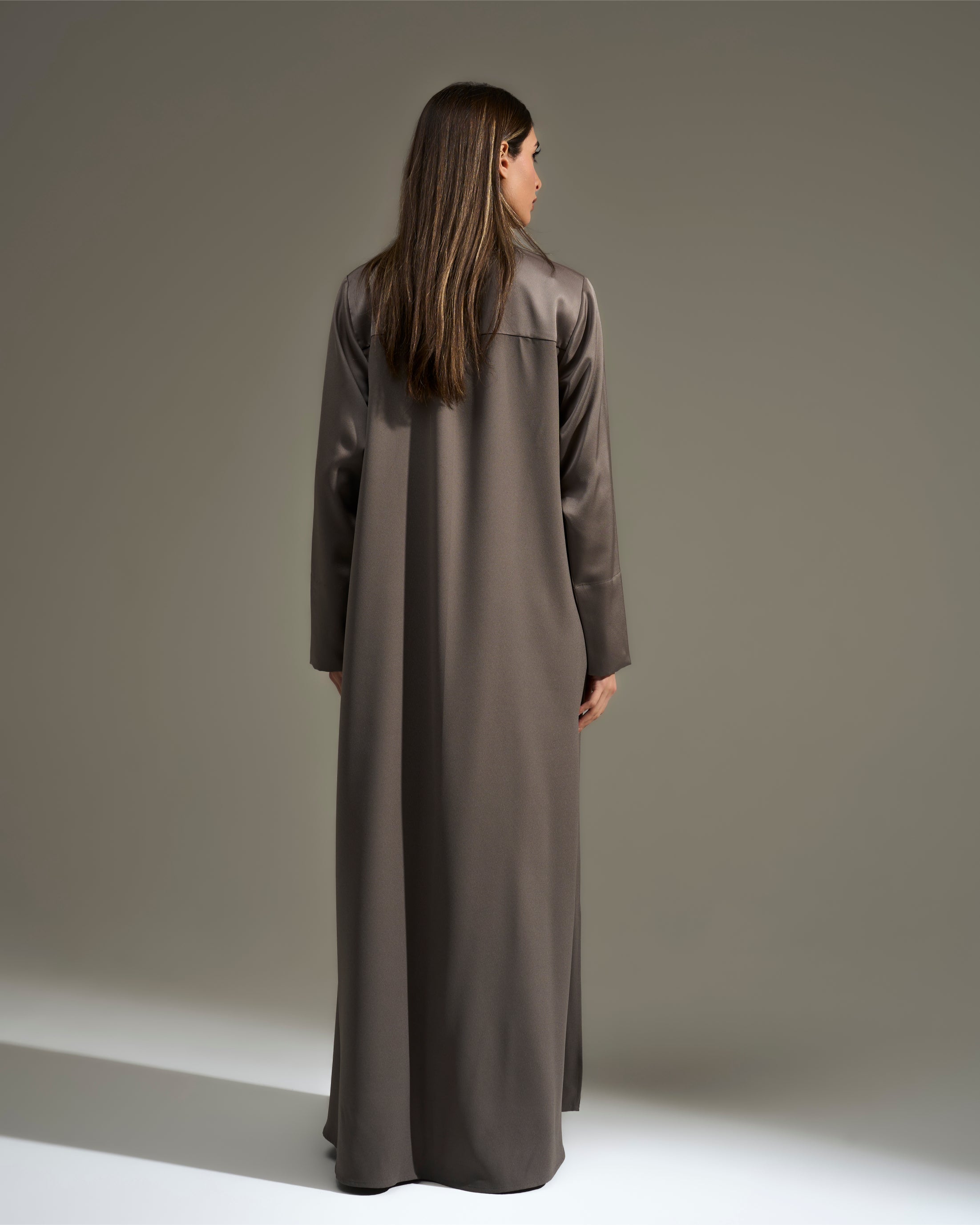GREEN PINTUCK DRESS