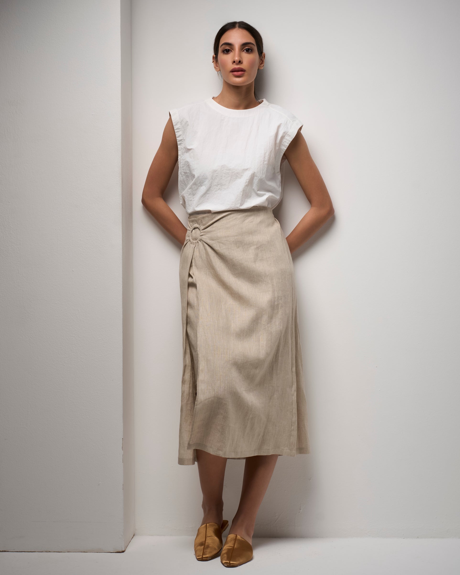 WRAP OVER RING SKIRT