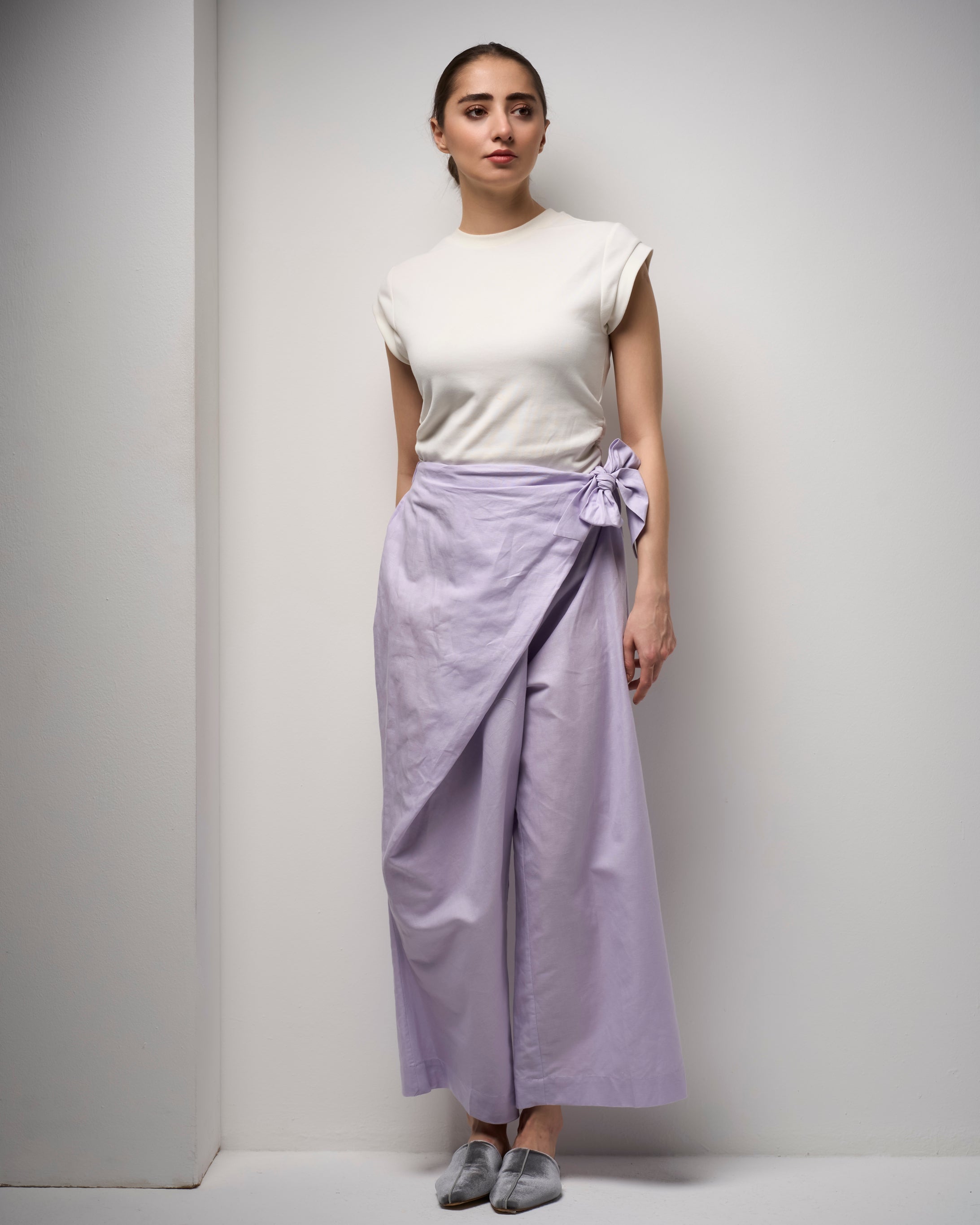 LIN Tie Front Pants
