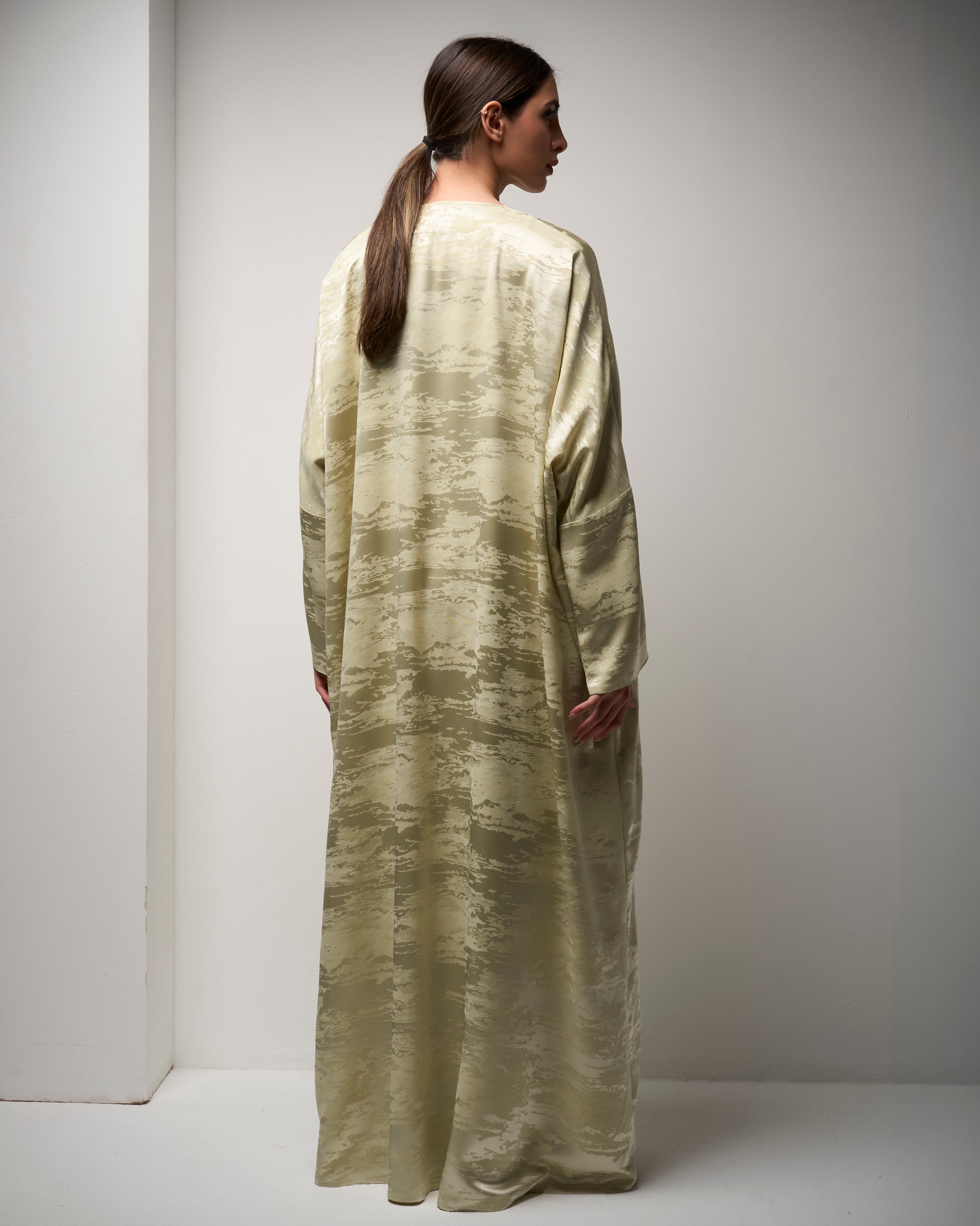 DOUBLE LAYERED BUTTONED DOWN DRESS
