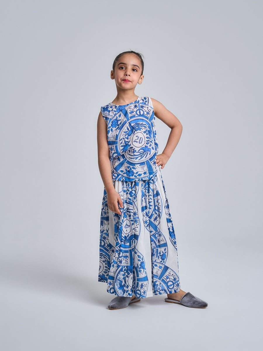 Kids 4- sleeveless + skirt 19A