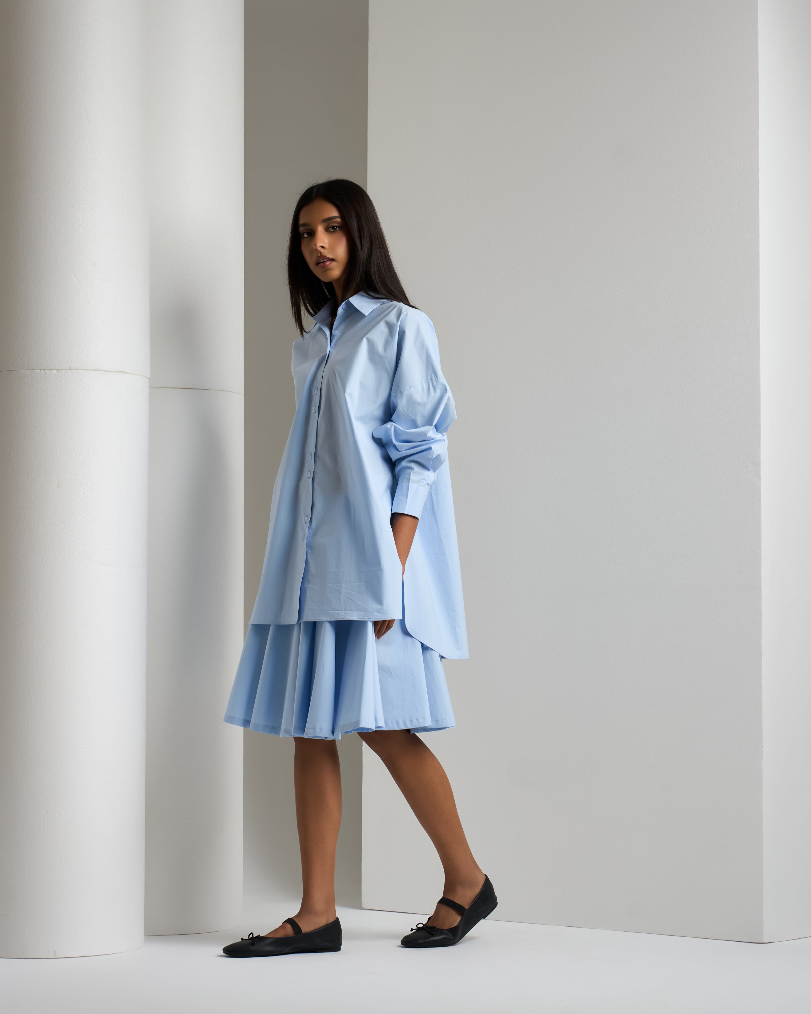 SHIRT & SKIRT SET