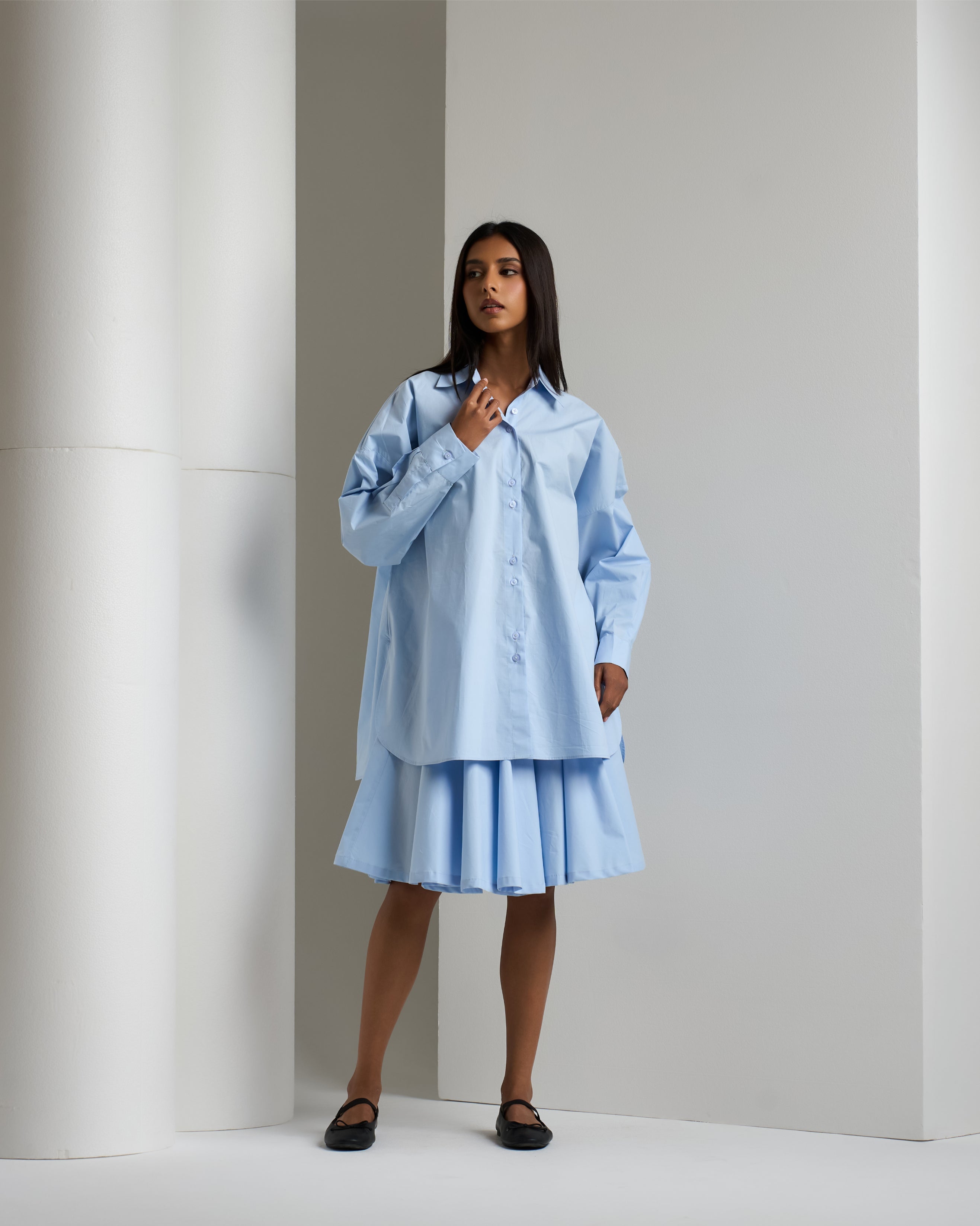 SHIRT & SKIRT SET