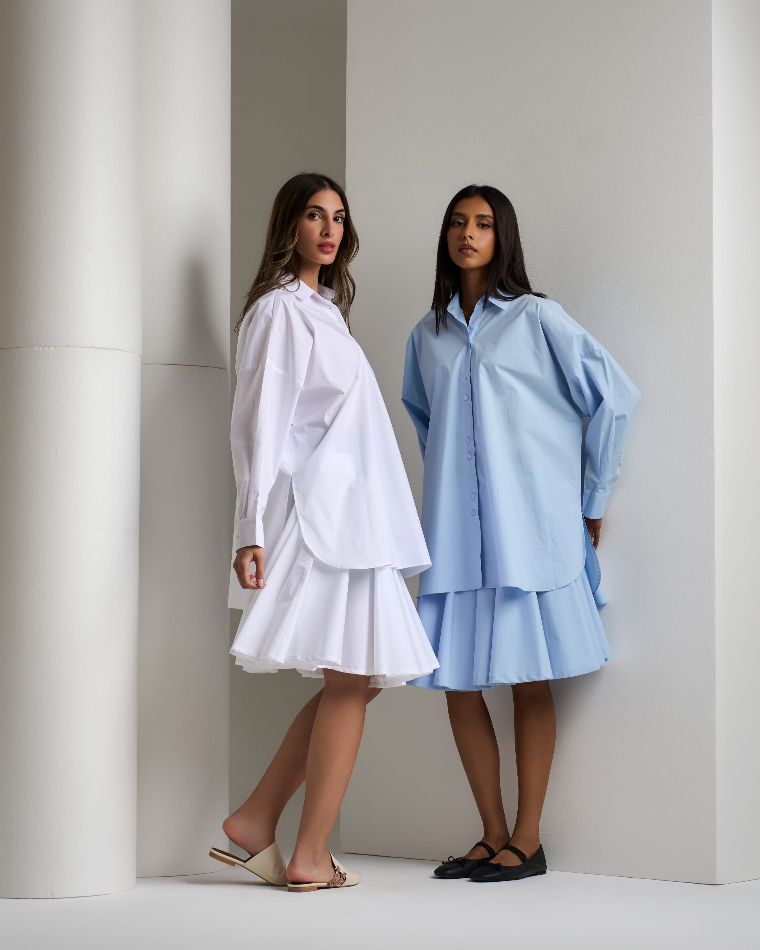 SHIRT & SKIRT SET
