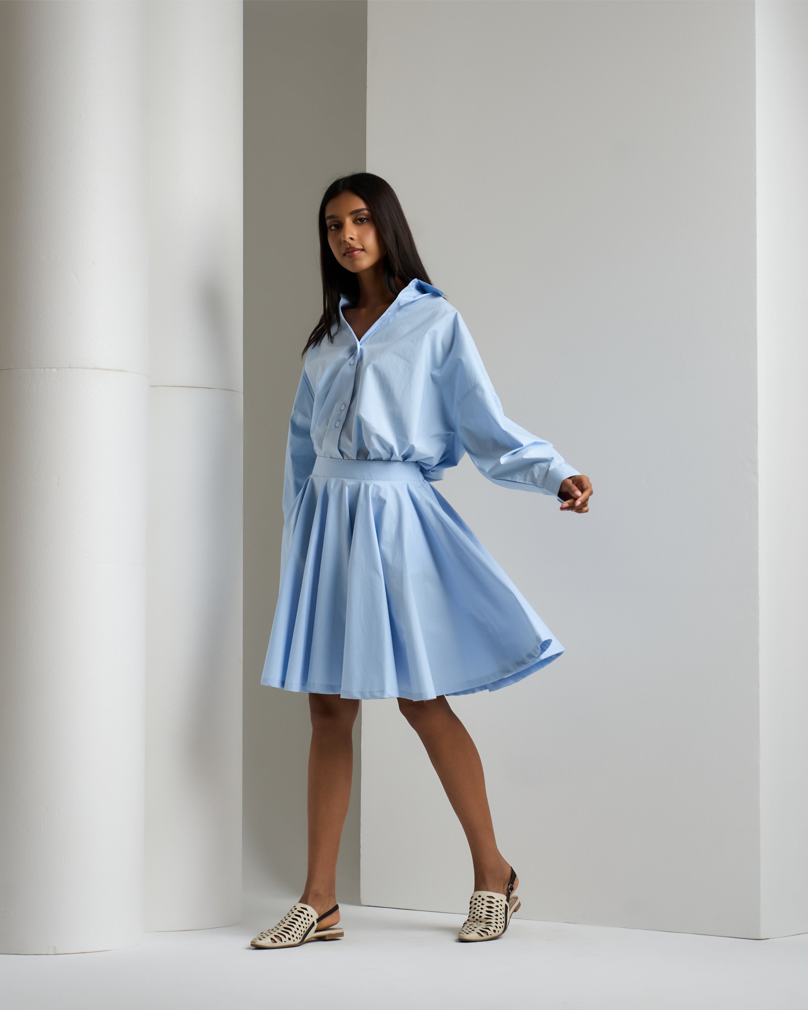 SHIRT & SKIRT SET