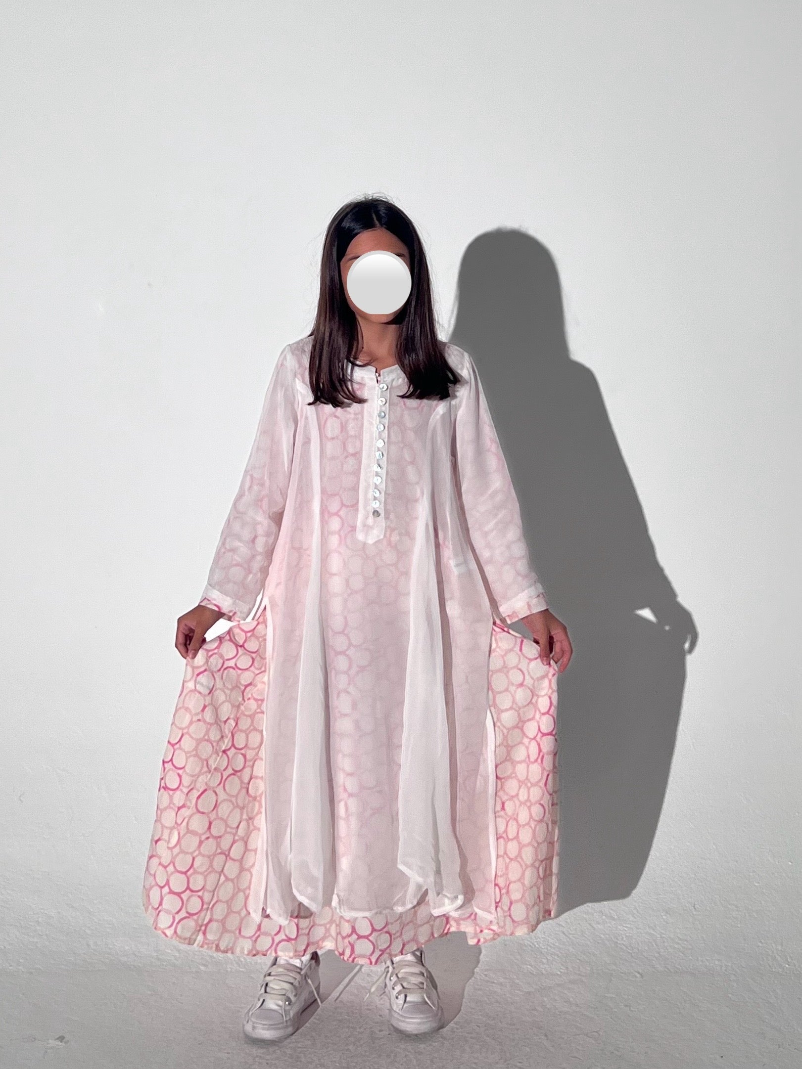Kids 7 Double Button Dress 9A SAHARA