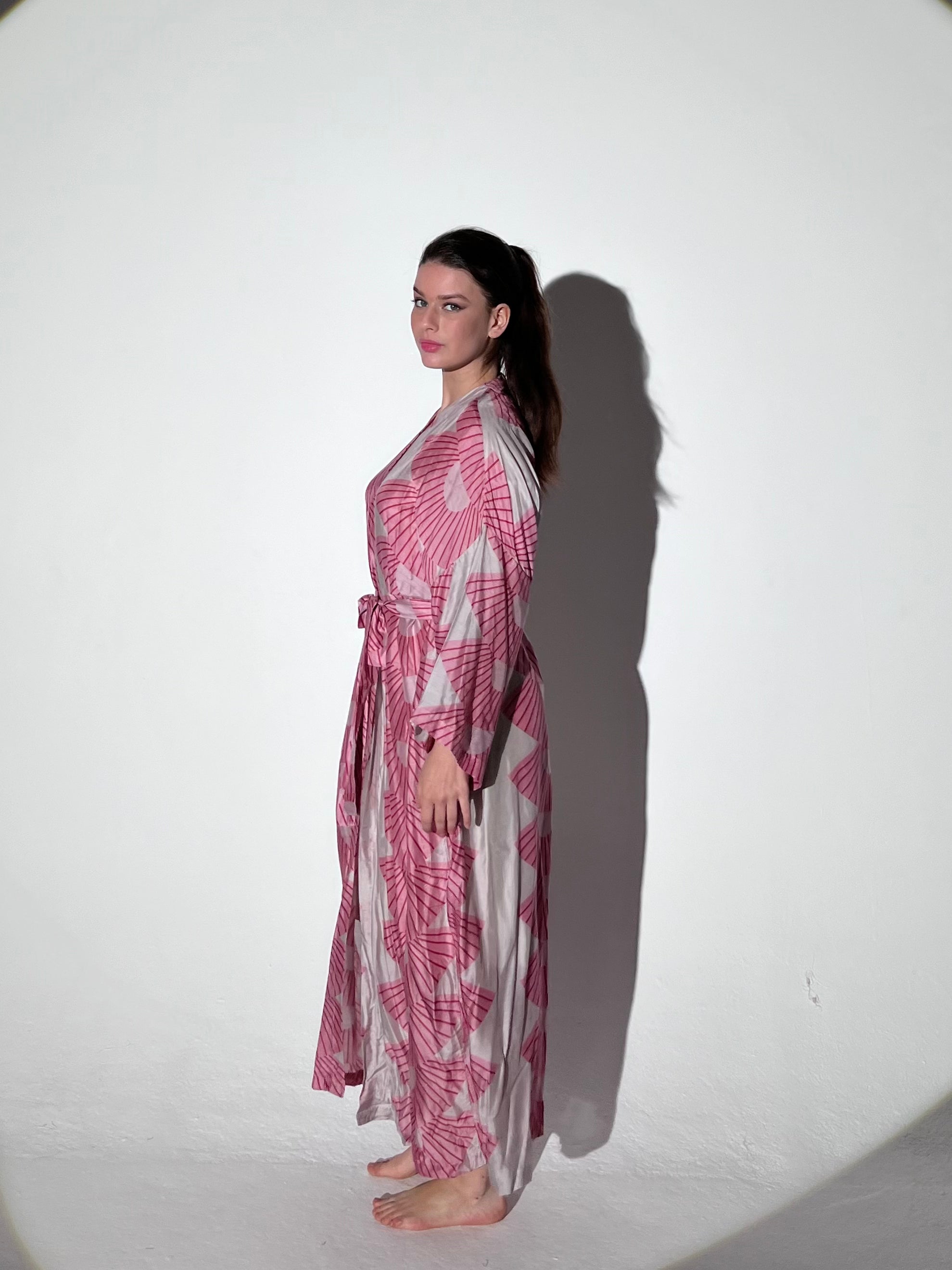 Bisht Pink Fan