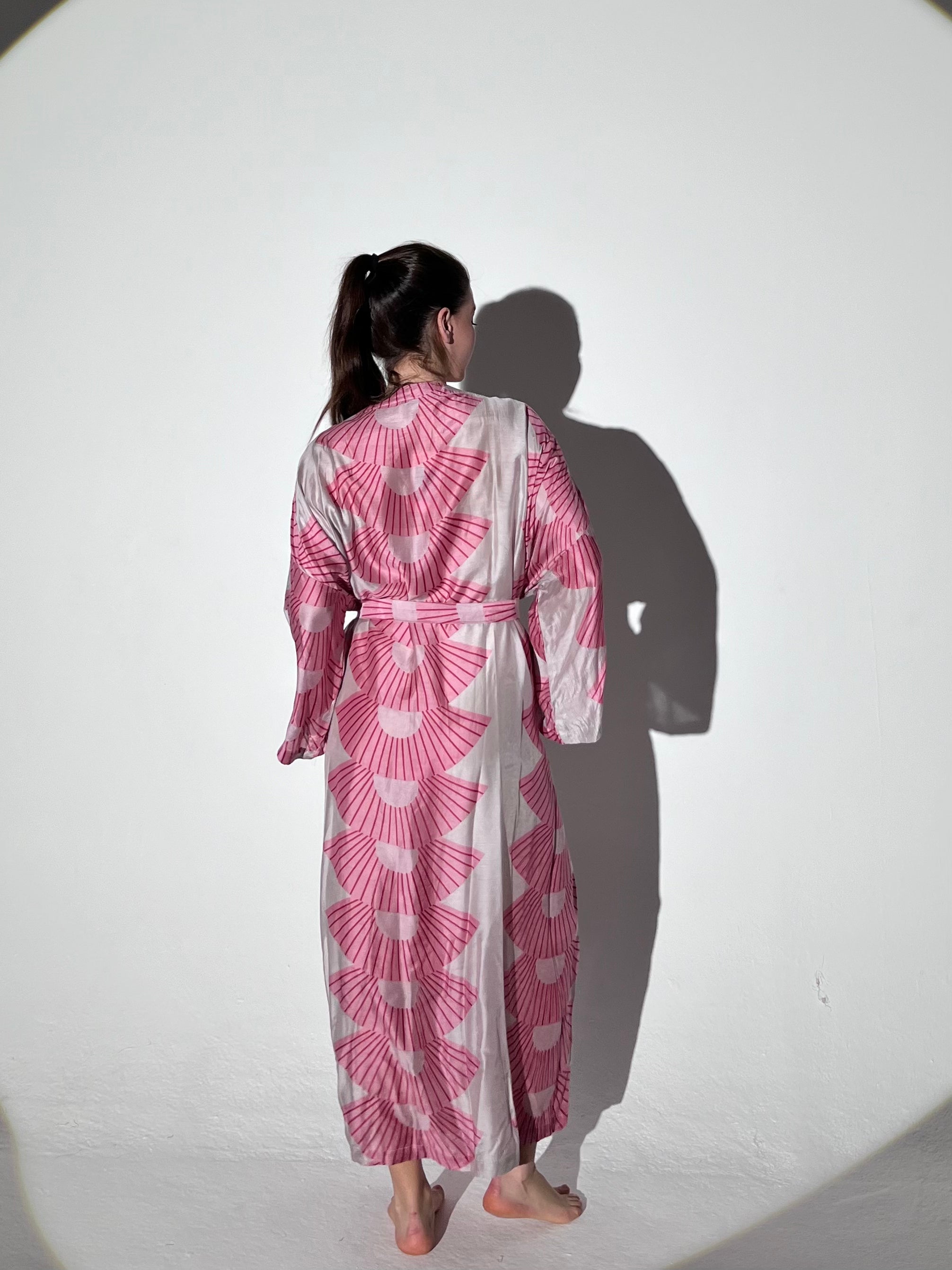 Bisht Pink Fan
