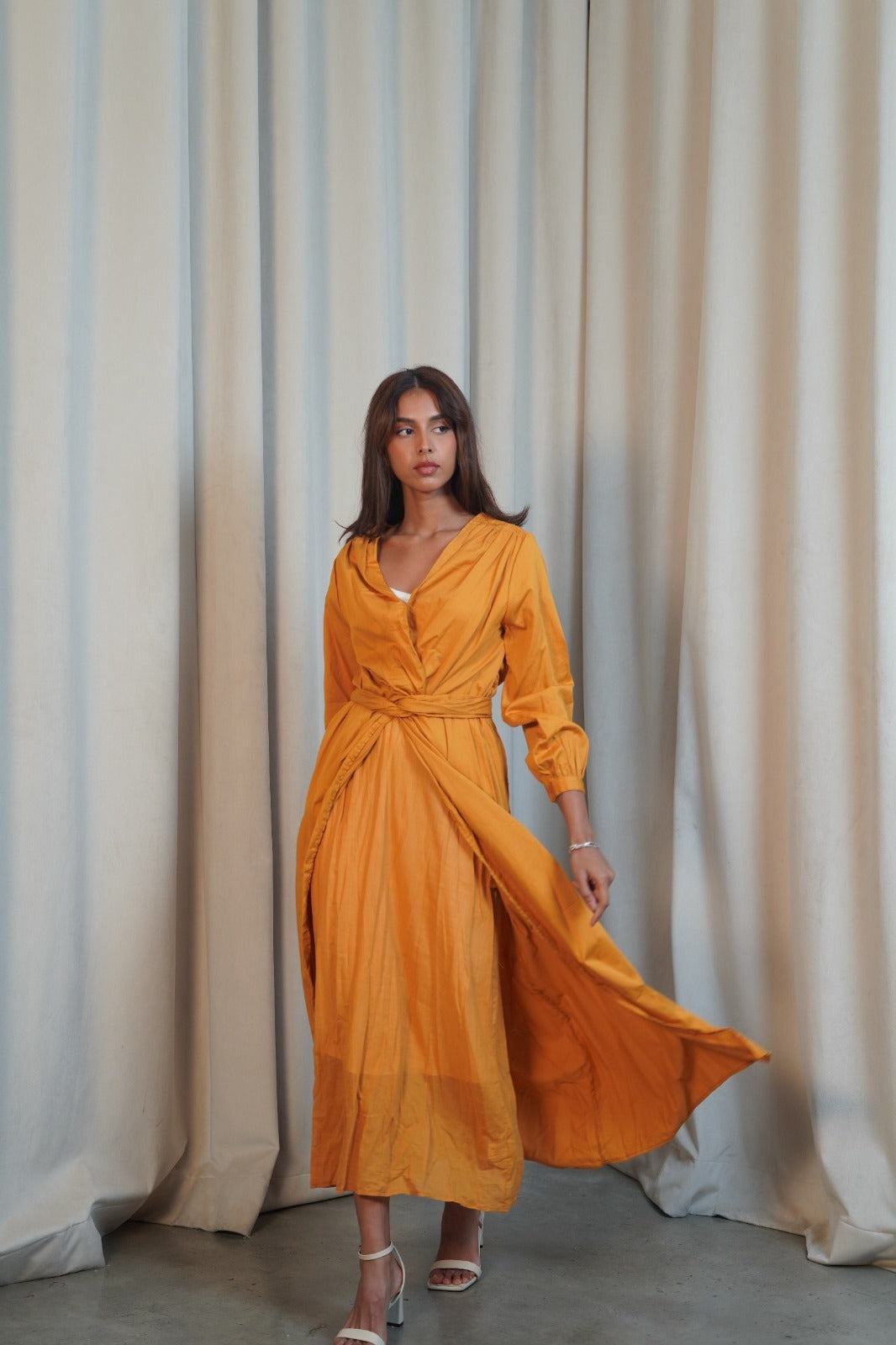3 Flipped belt waist incha gold SAHARA