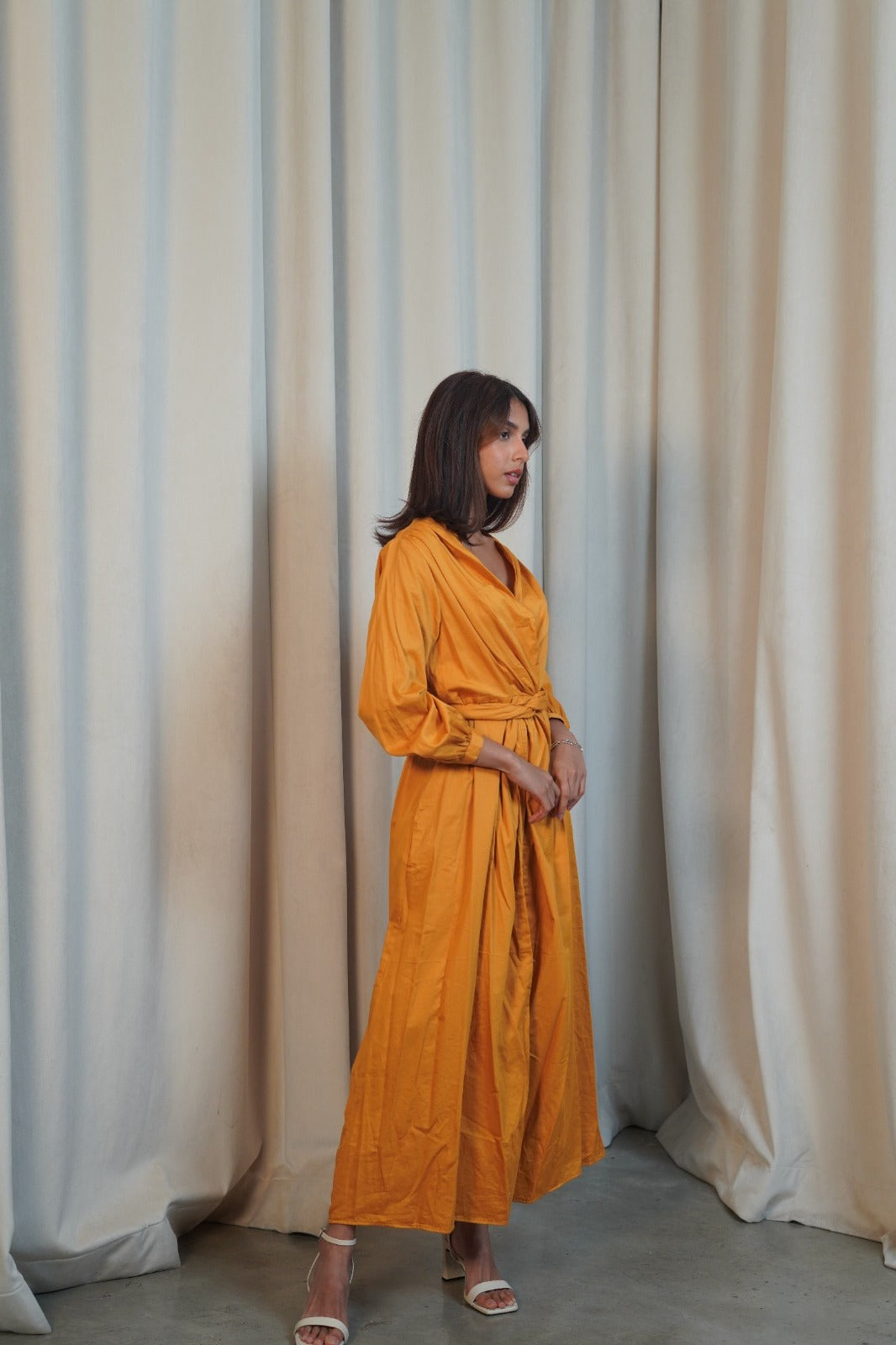 3 Flipped belt waist incha gold SAHARA