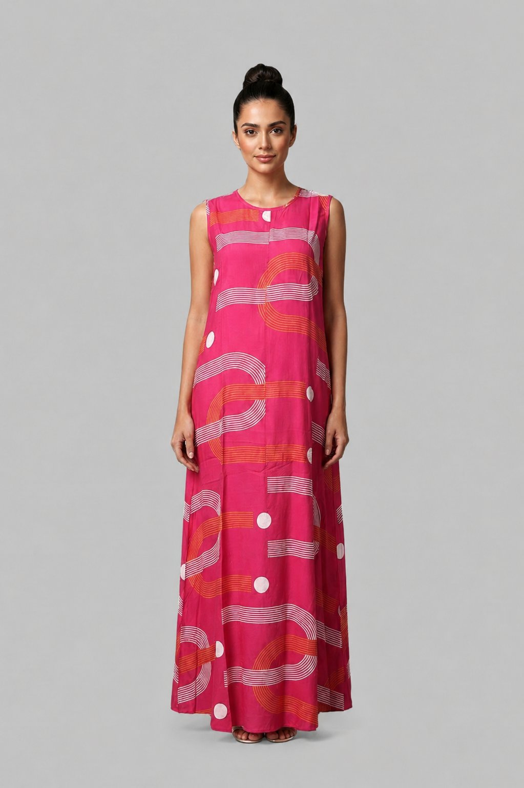 Inner dress Fuchsia u shape