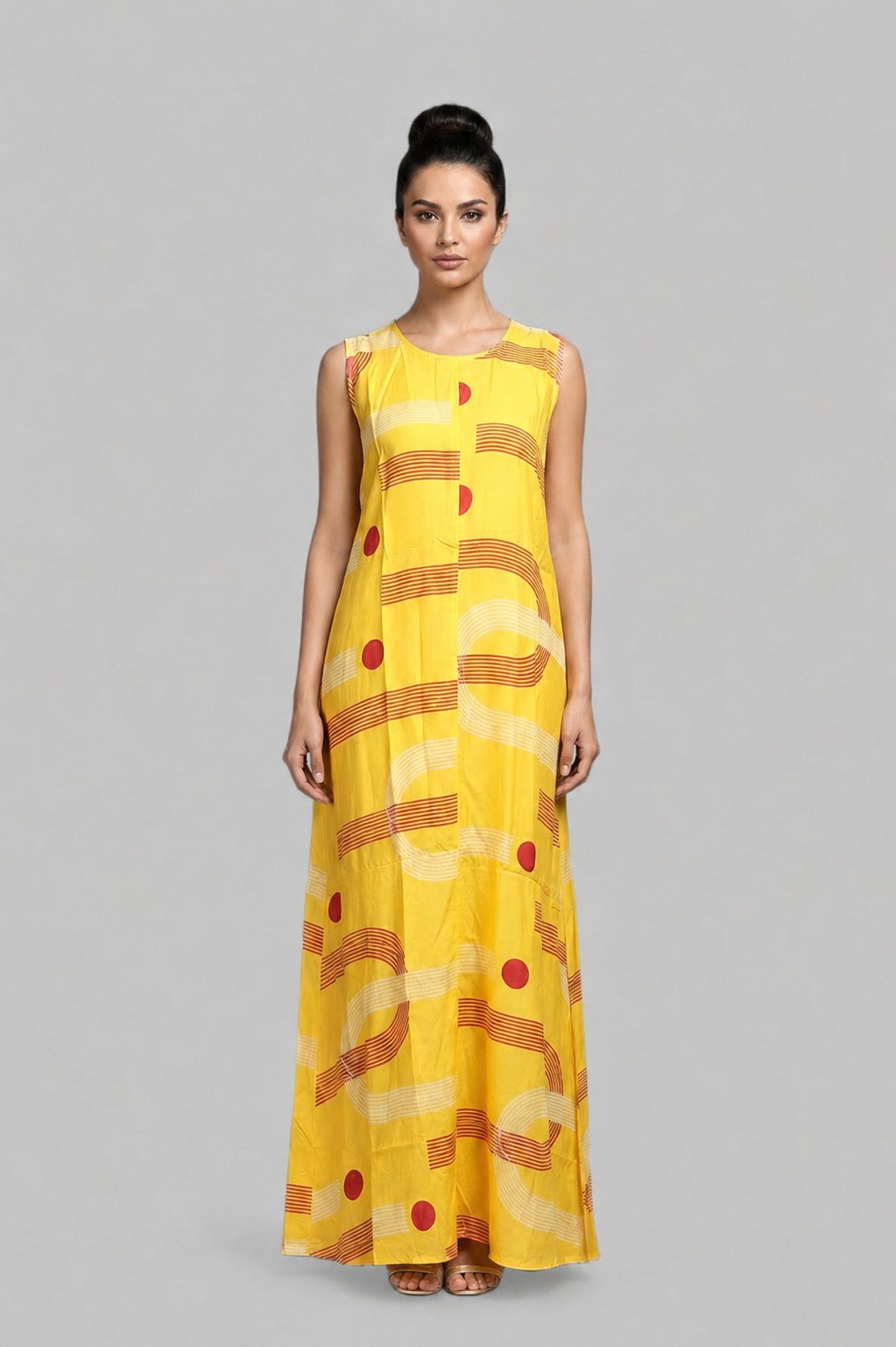 Inner dress Yellow u shape