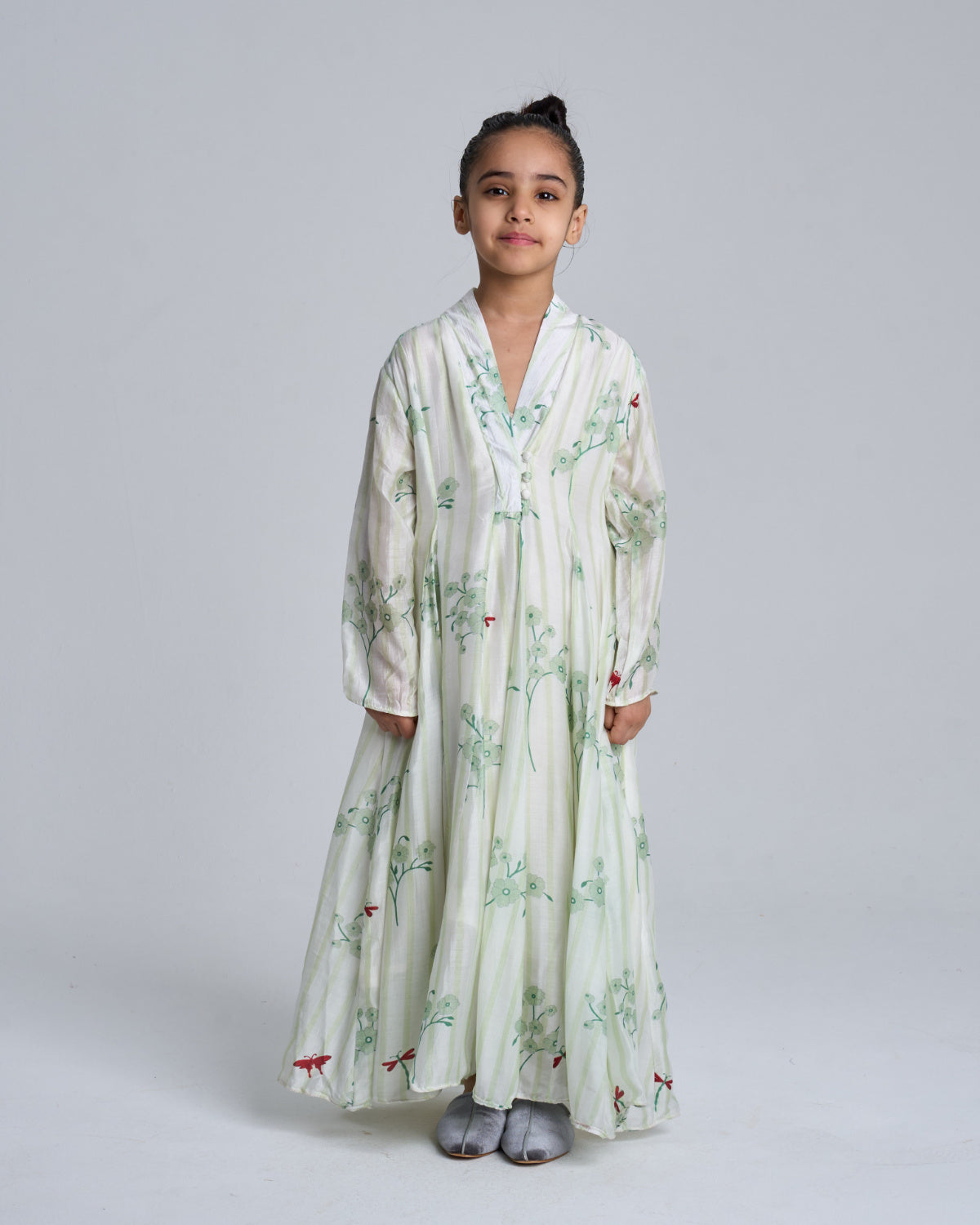 Kids 3- Curly hem LONG SLEEVES 9B