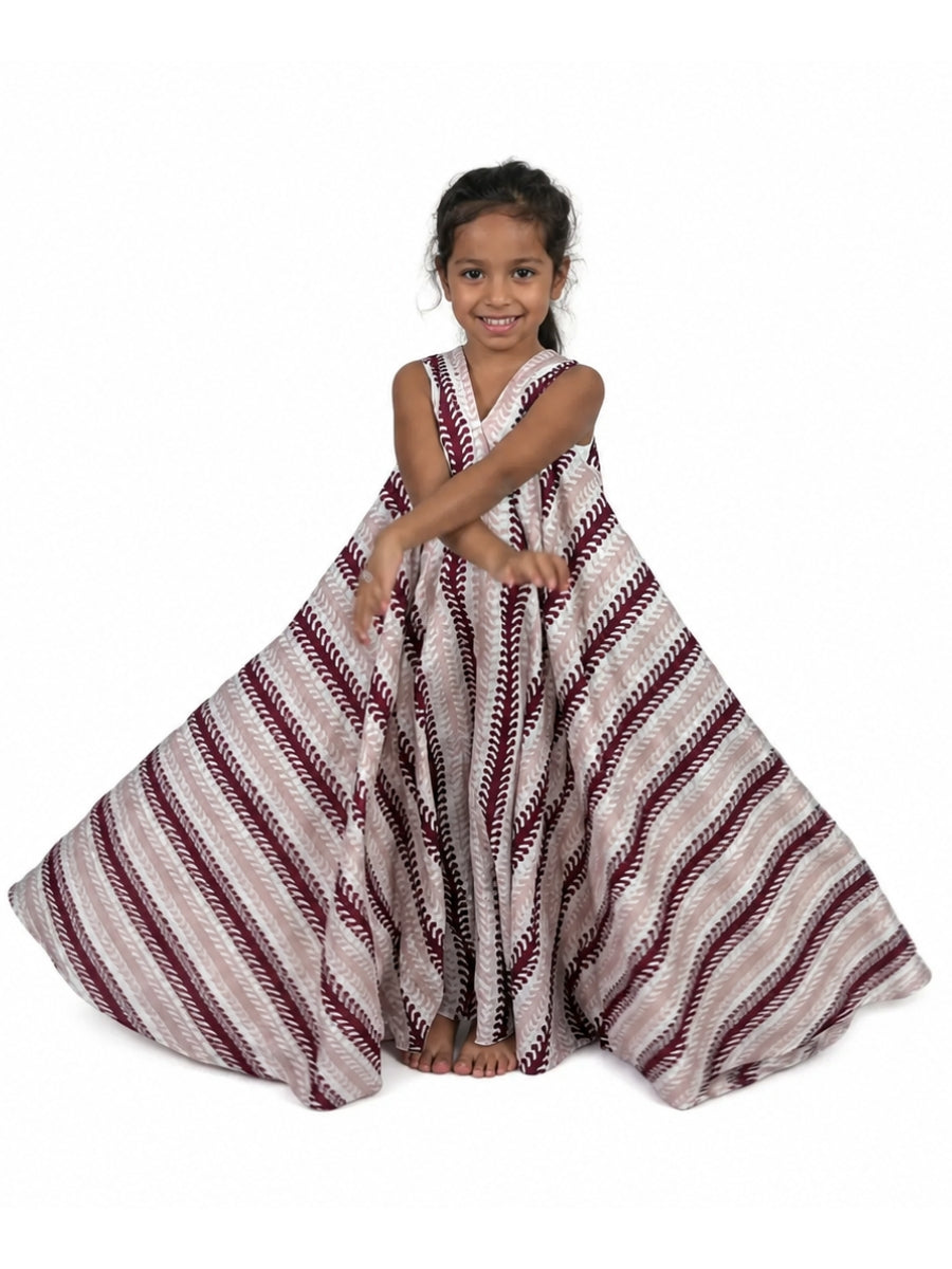 Kids 1- Vneck SLEEVELESS 18A