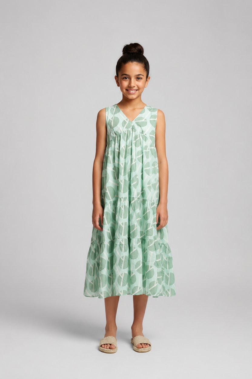 Kids 1- Vneck SLEEVELESS 3B +4B