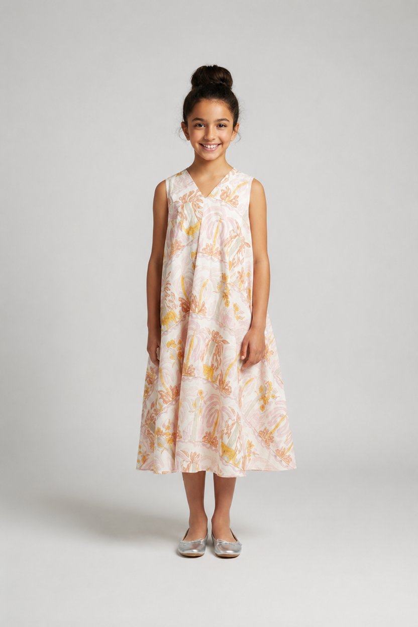 Kids 1- Vneck SLEEVELESS 8C
