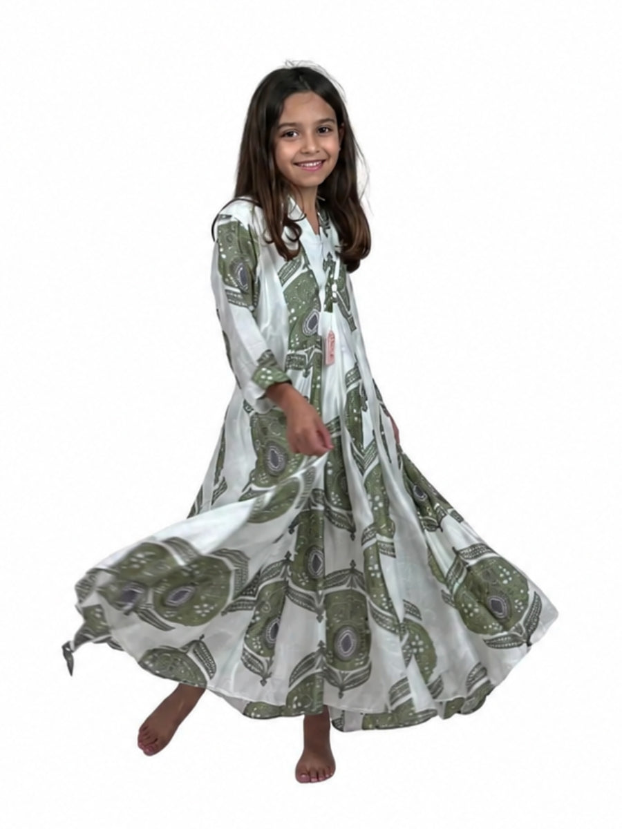 Kids 3-Curly hem LONG SLEEVES 15C