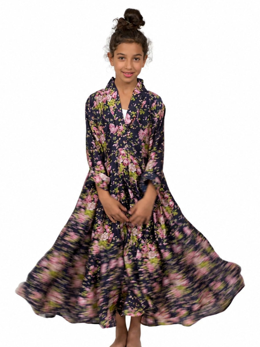 Kids 3-Curly hem LONG SLEEVES 21A