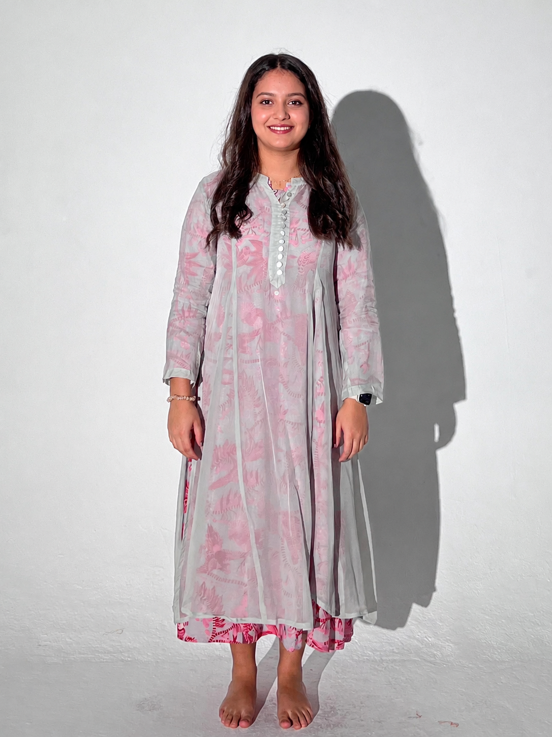 Kids 7 Double Button Dress 15B SAHARA