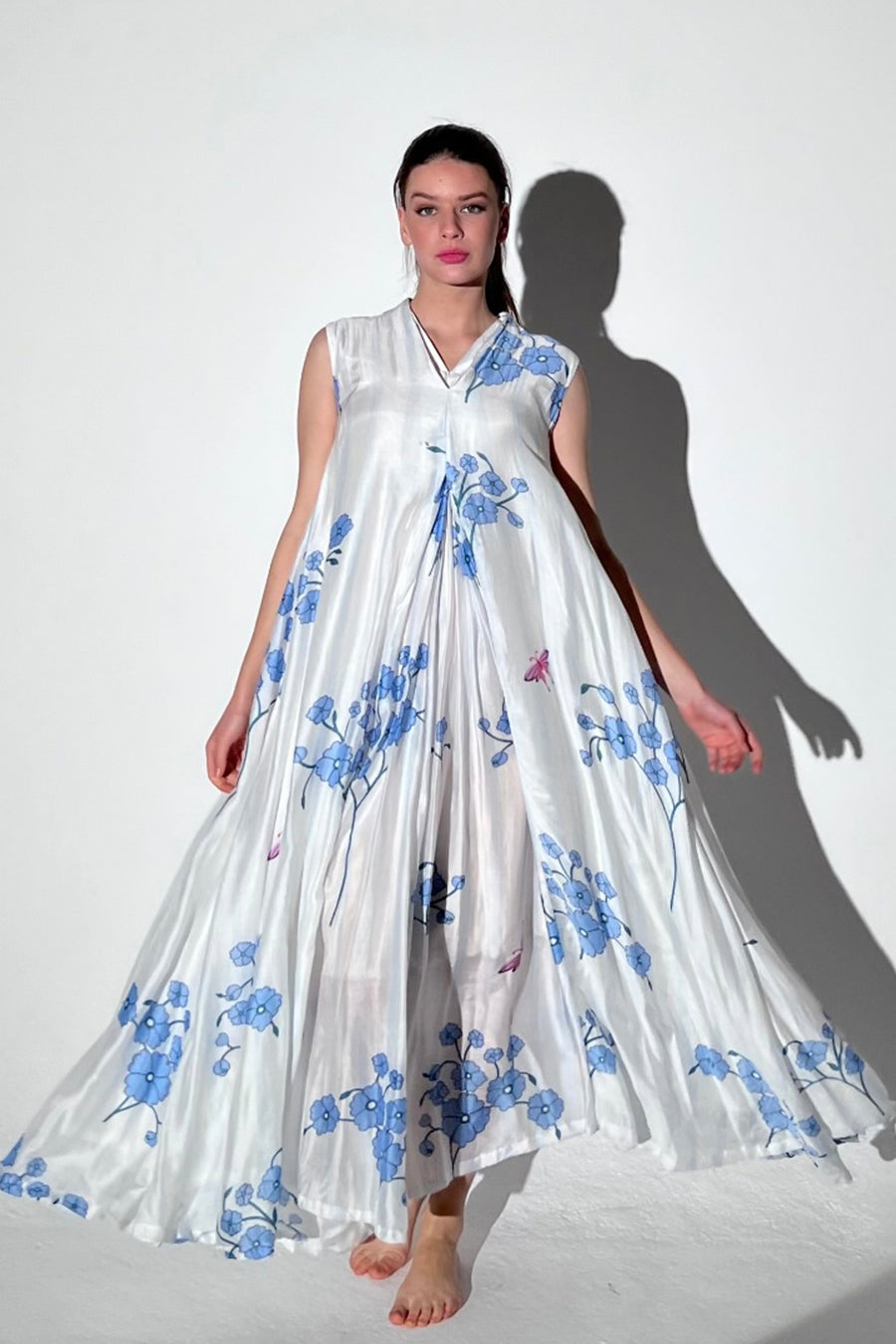 5 Silk Middle Cut Sleeveless 9A