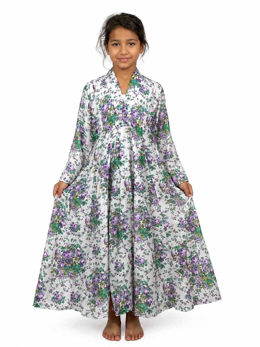 Kids 3-Curly hem LONG SLEEVES 21C