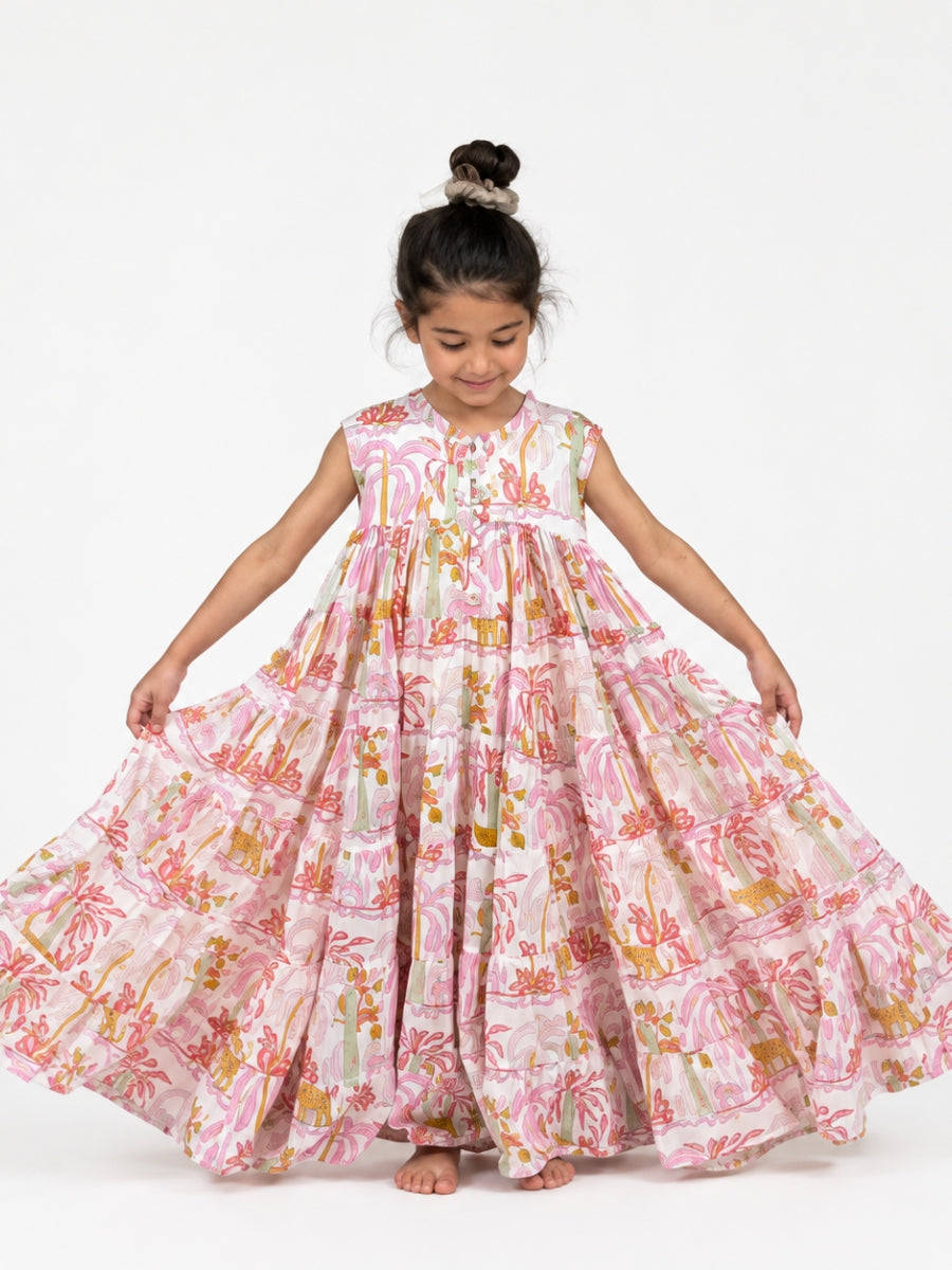 Kids 2- Layers SLEEVELESS 8C