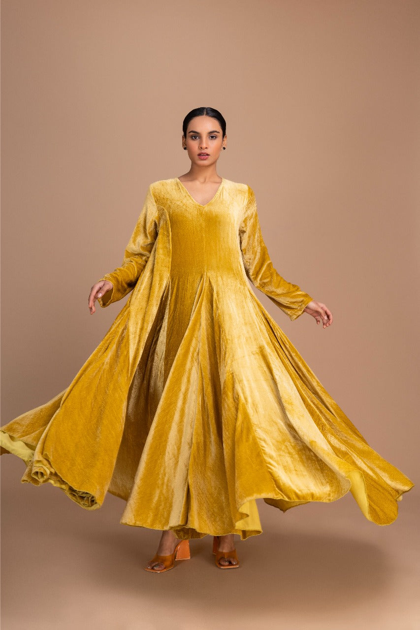 2KLOSH VELVET SILK OLIVE PERSIAN